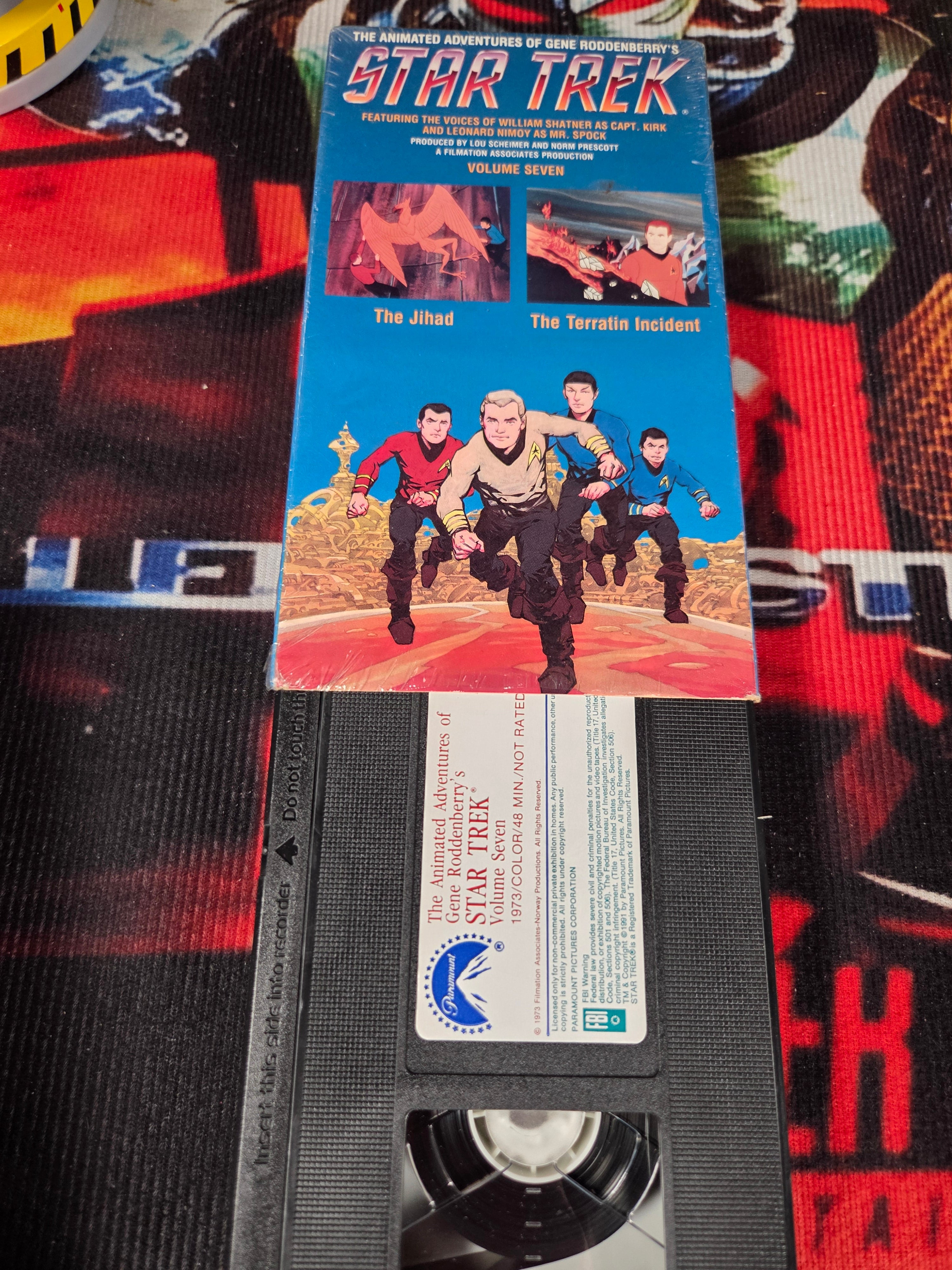 STAR TREK ANIMATED ADVENTURE VOL 7-vhs