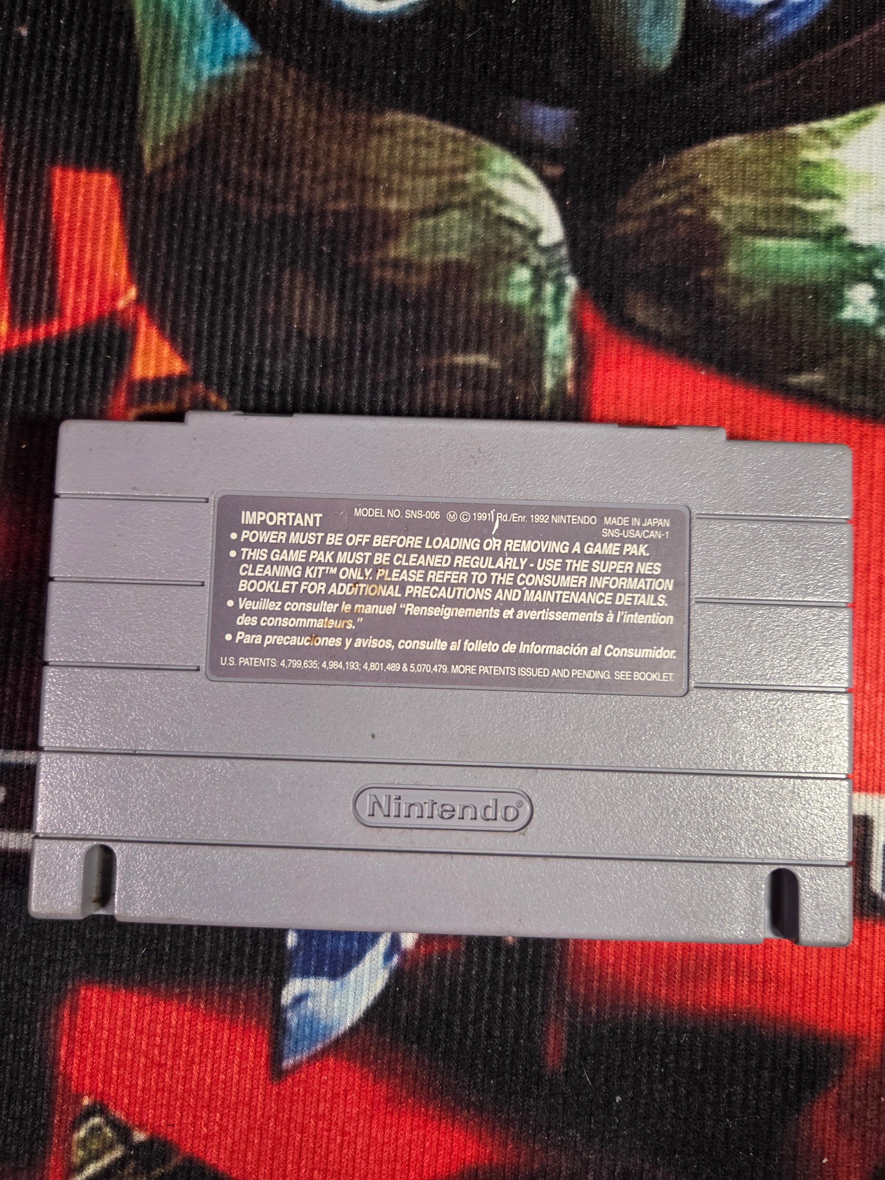 LOCK ON SNES