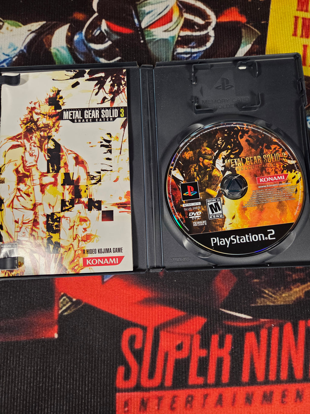 METAL GEAR SOLID 3 SNAKE EATER- PS2