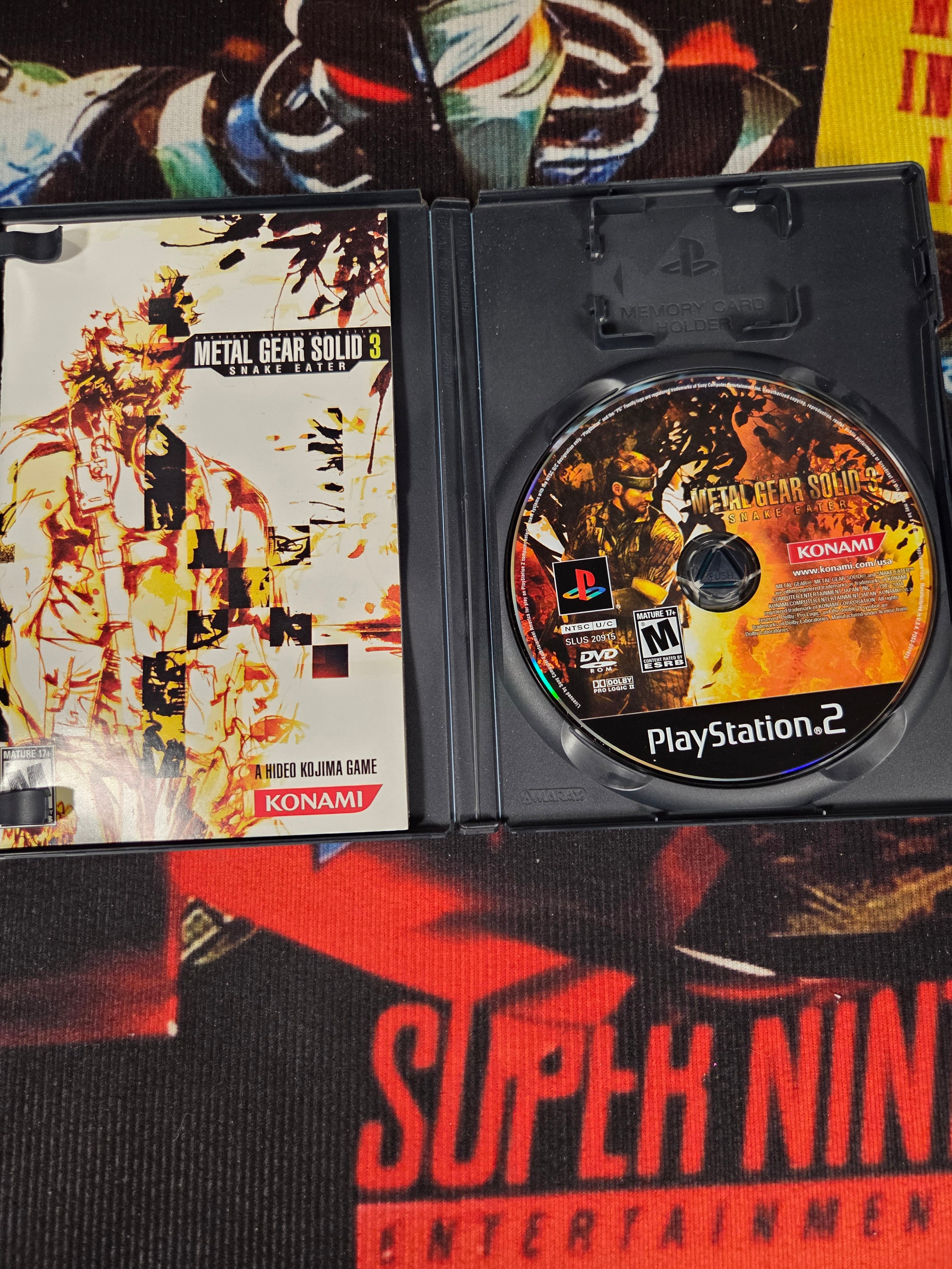 METAL GEAR SOLID 3 SNAKE EATER- PS2