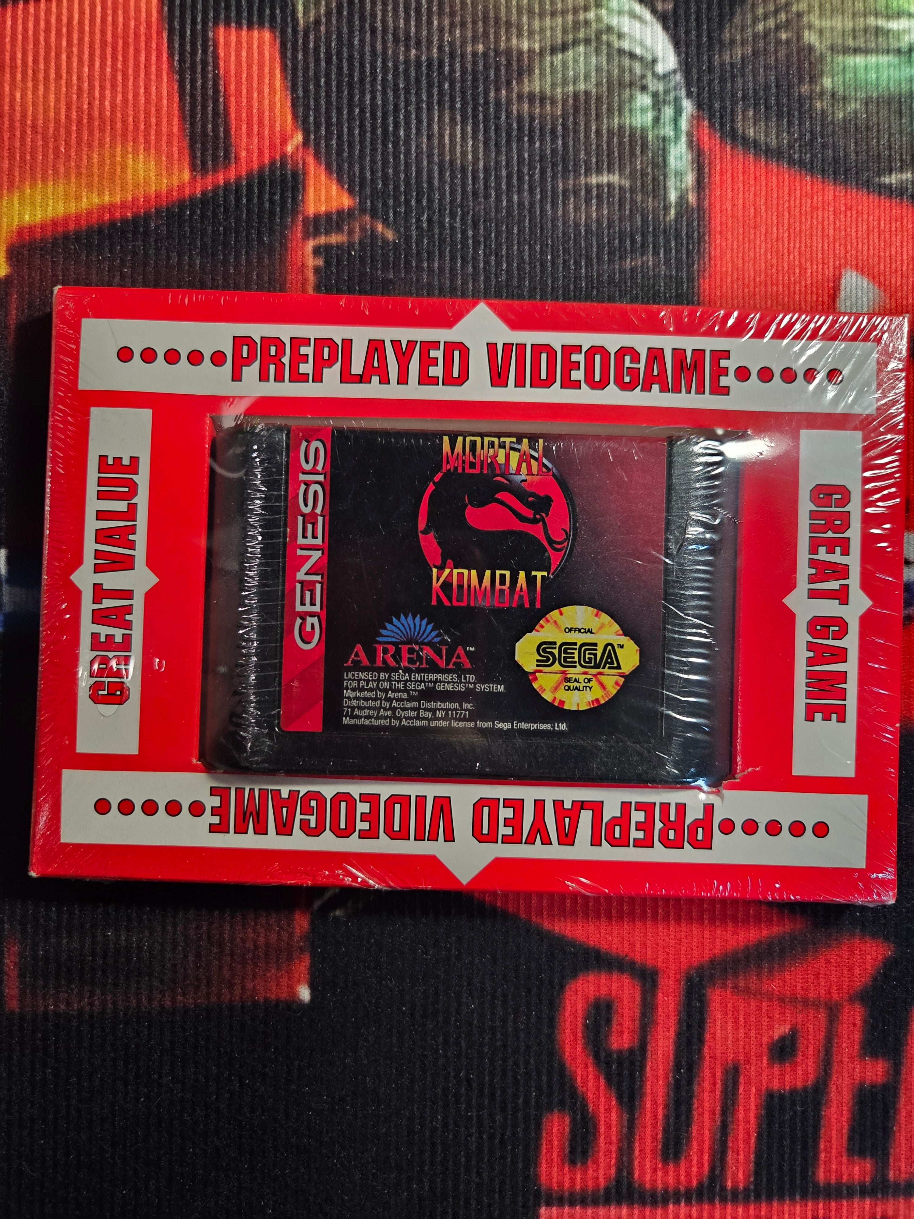 MORTAL KOMBAT-SEGA GENESIS