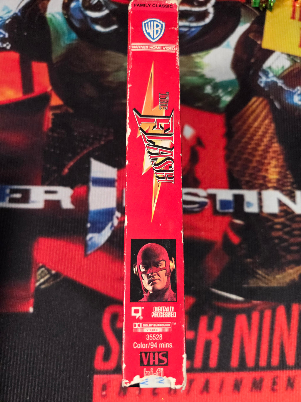 THE FLASH-VHS