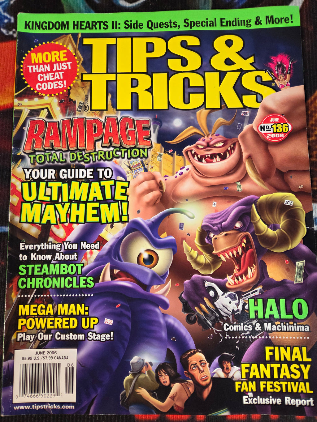 TIPS & TRICKS #136 RAMPAGE TOTAL DESTRUCTION