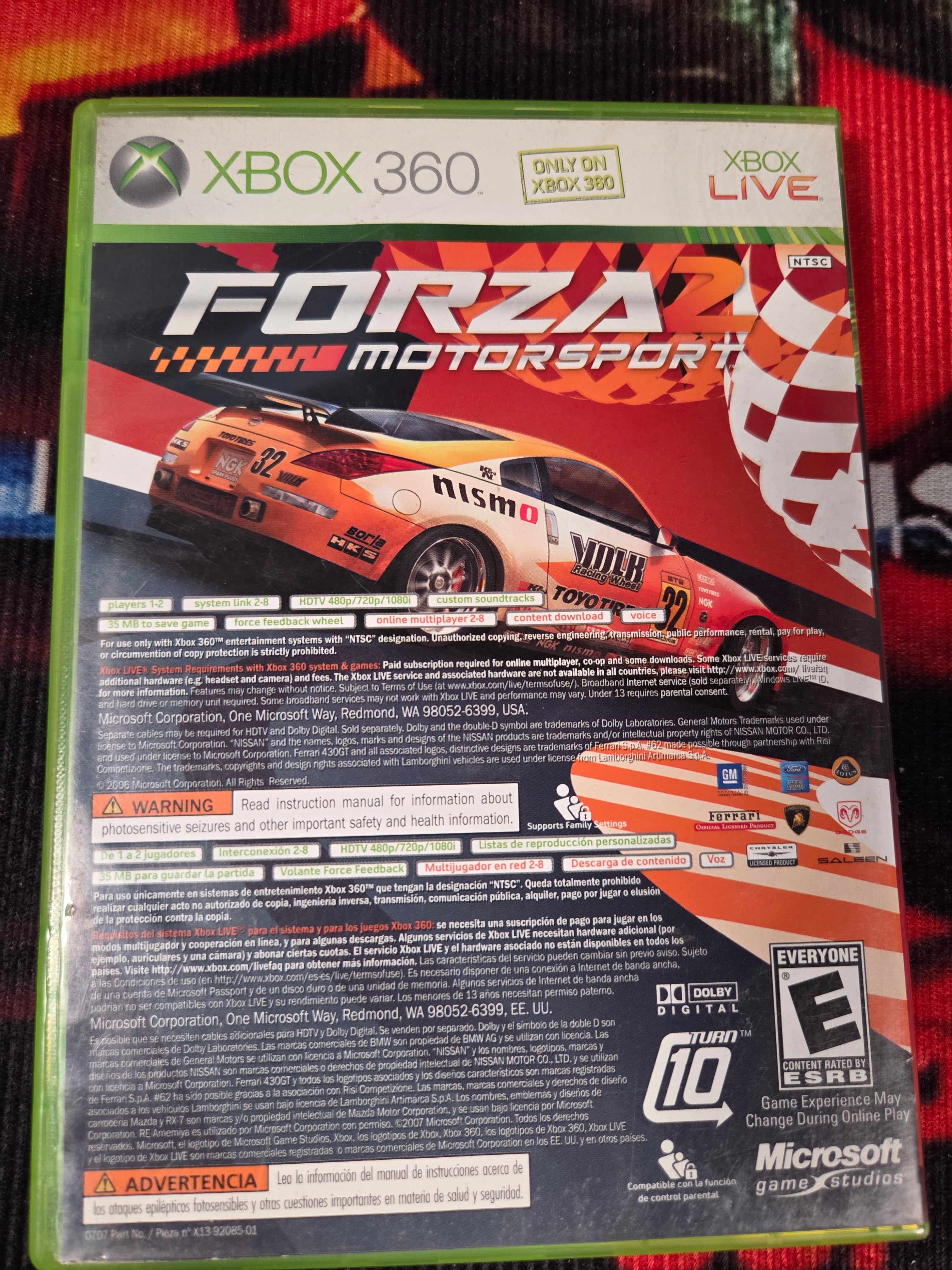 ULTIMATE ALLIANCE/FORZA 2-XBOX 360