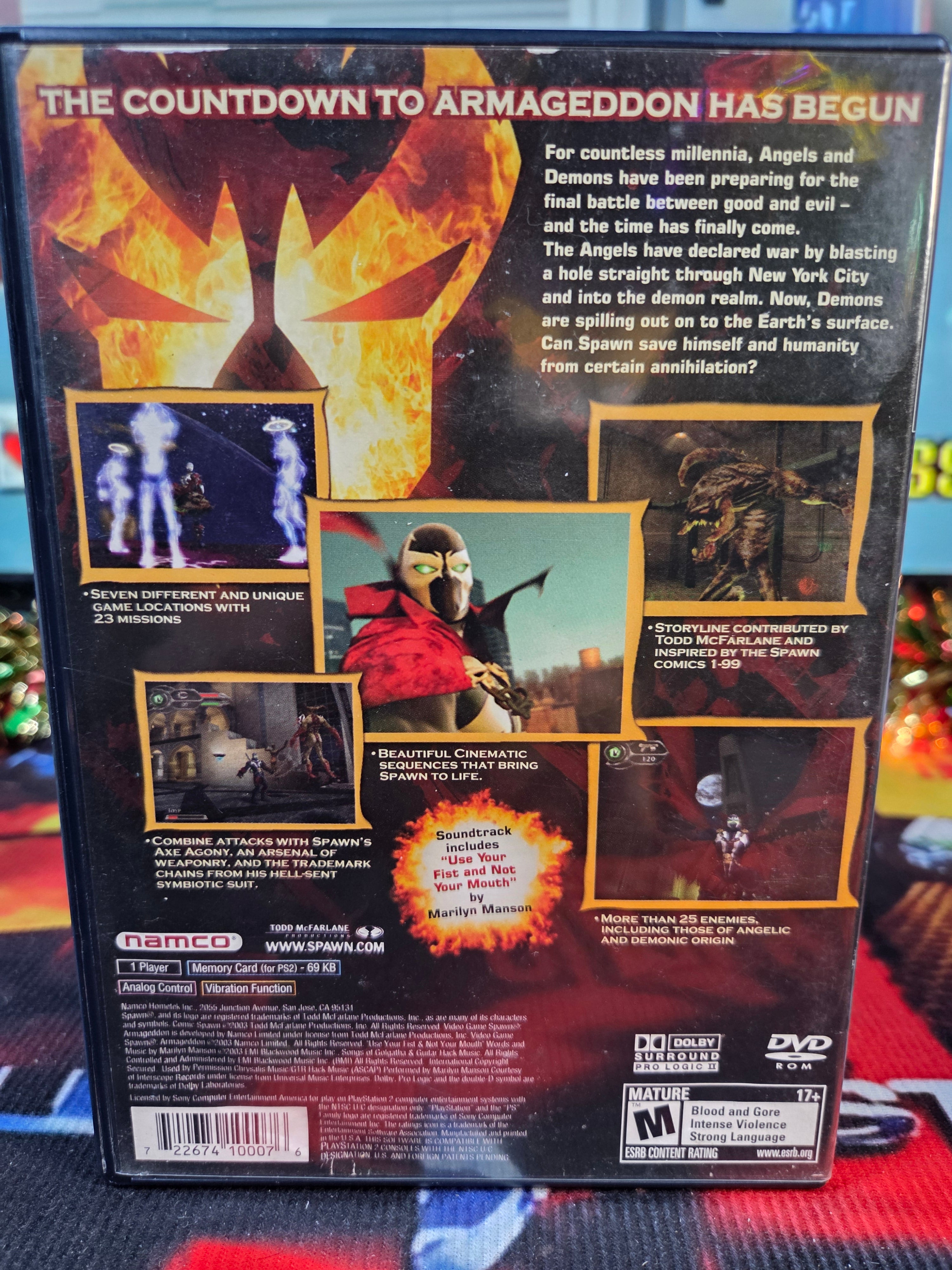SPAWN ARMAGEDDON-PS2