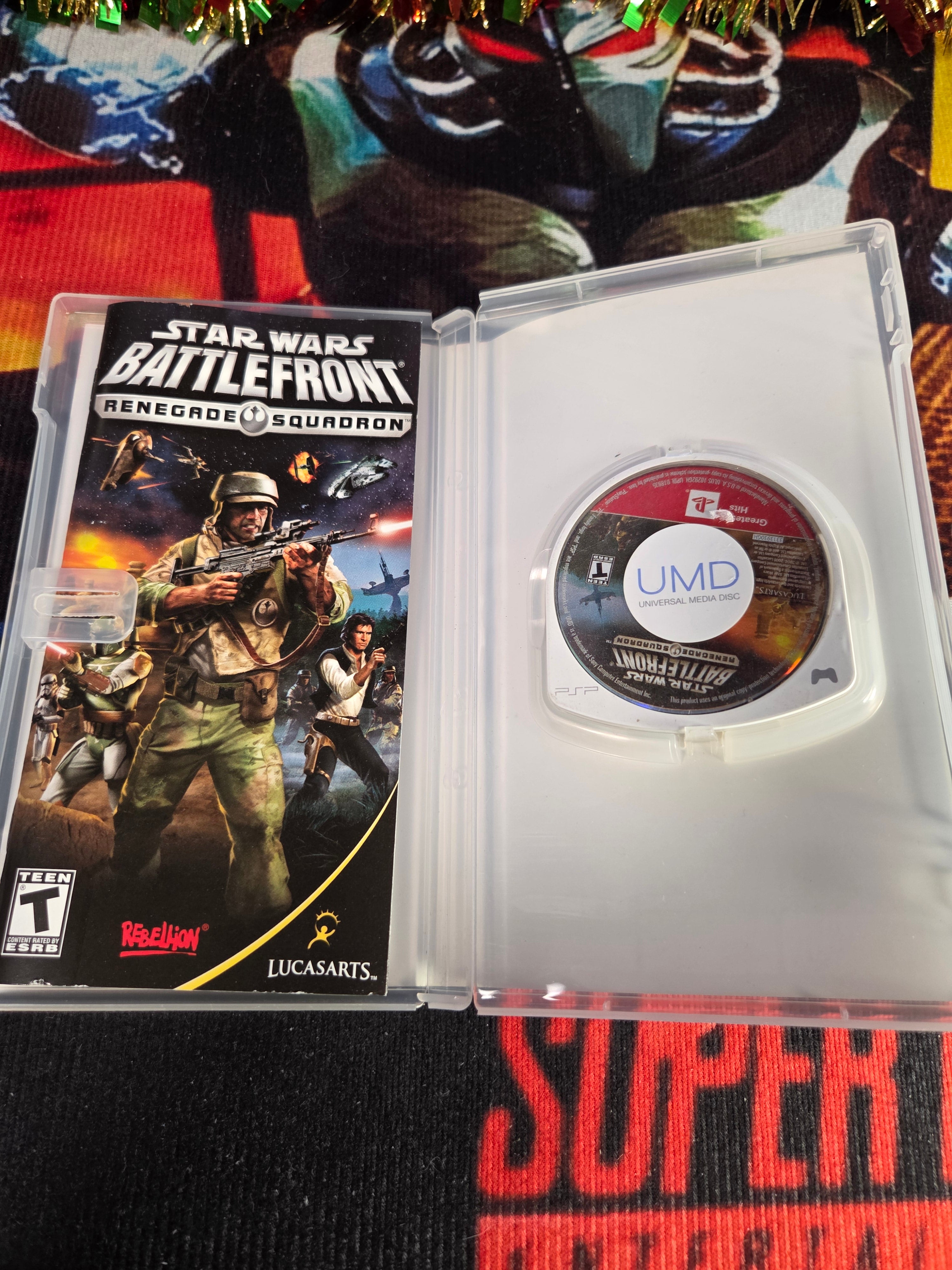 STAR WARS BATTLE FRONT RENEGADE SQUADRON-PSP