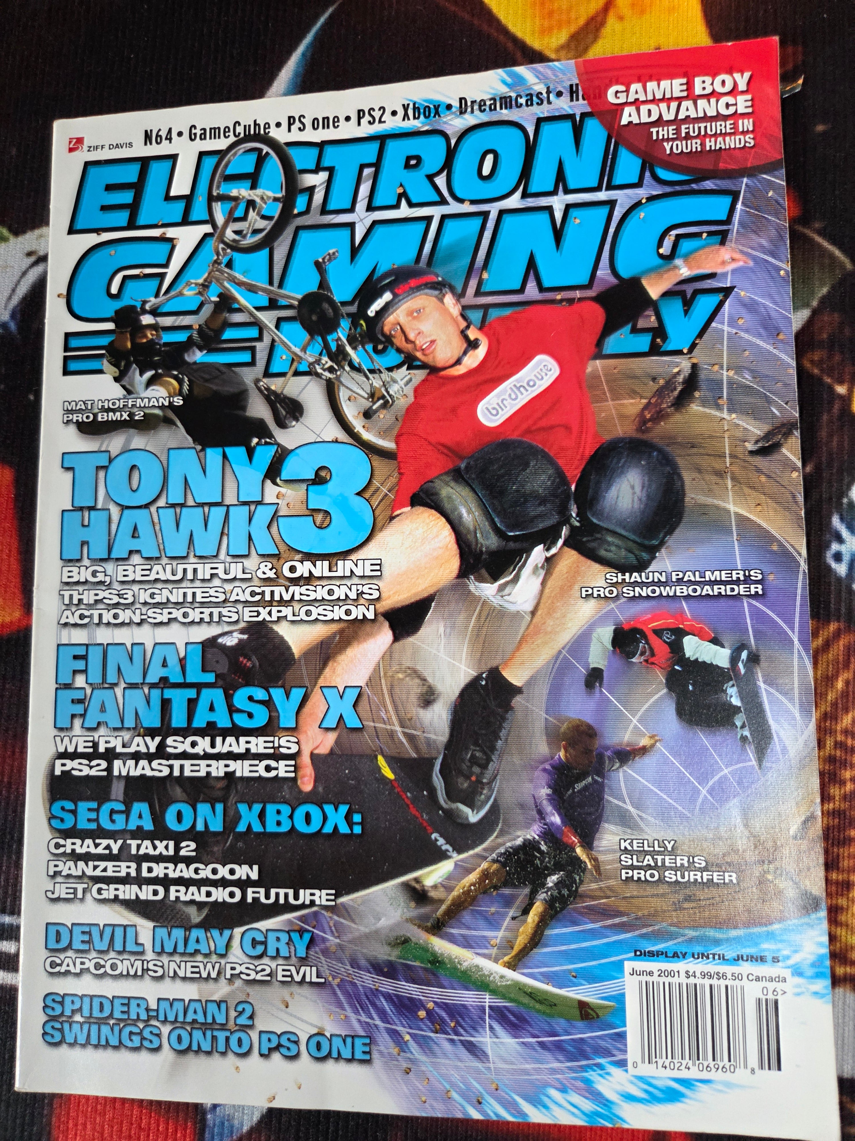 ELECTRONIC GAMING MONTHLY TONY HAWK 3 #143