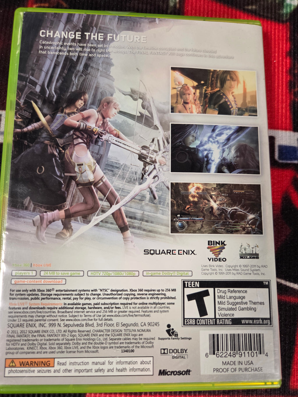 FINAL FANTASY XII-2-XBOX 360