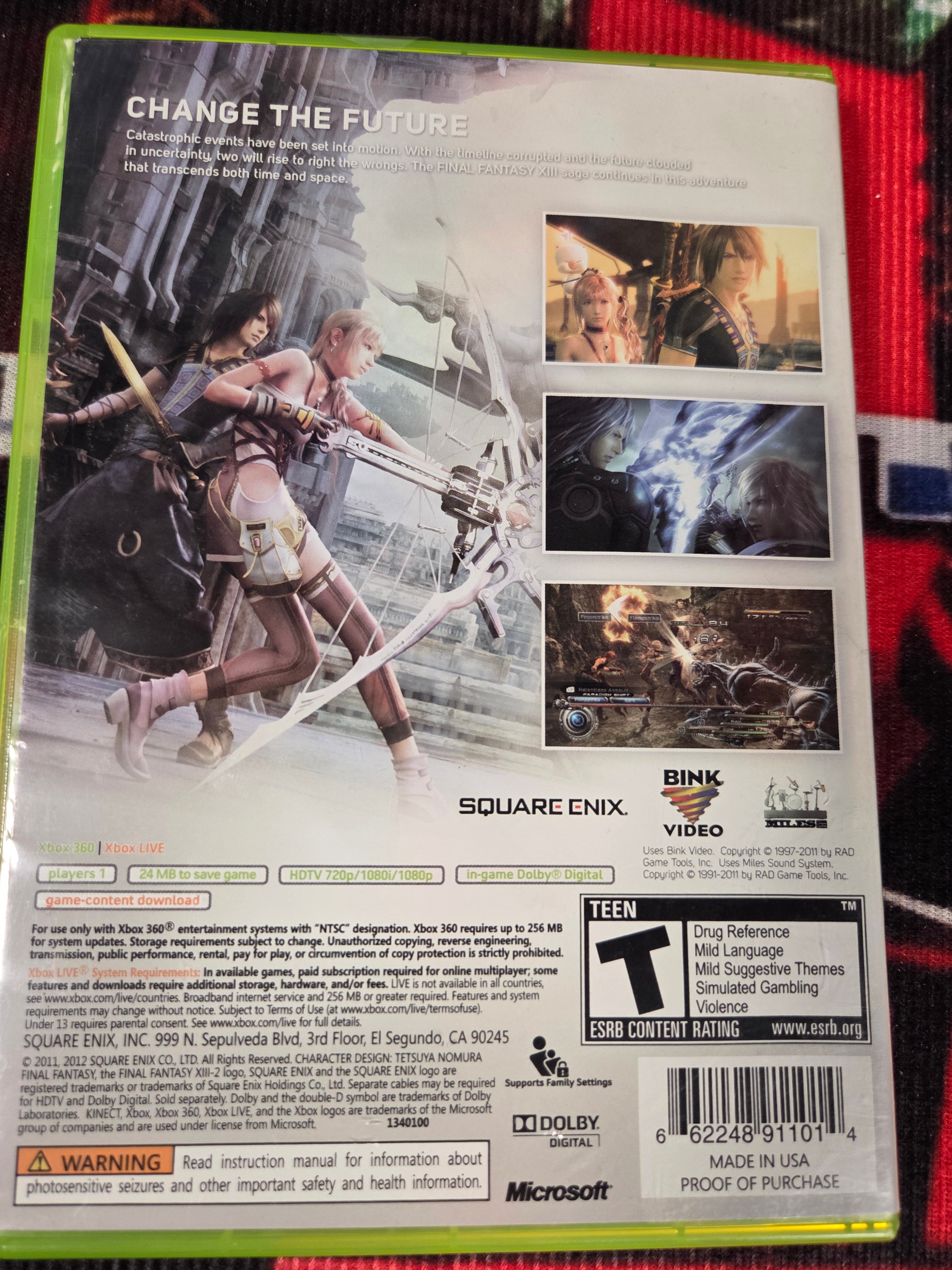 FINAL FANTASY XII-2-XBOX 360