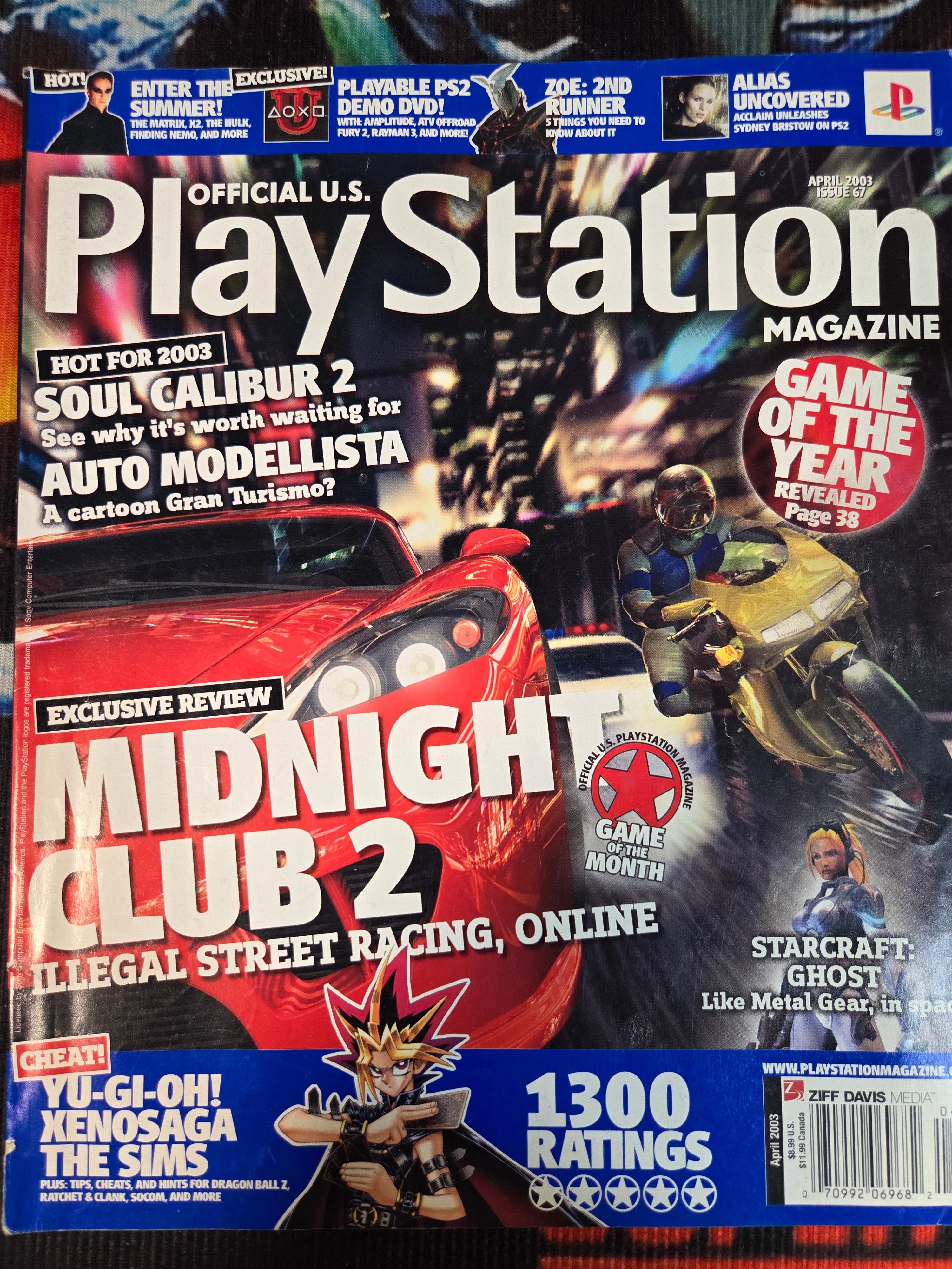 PLAYSTATION MAGAZINE MIDNIGHT CLUB 2
