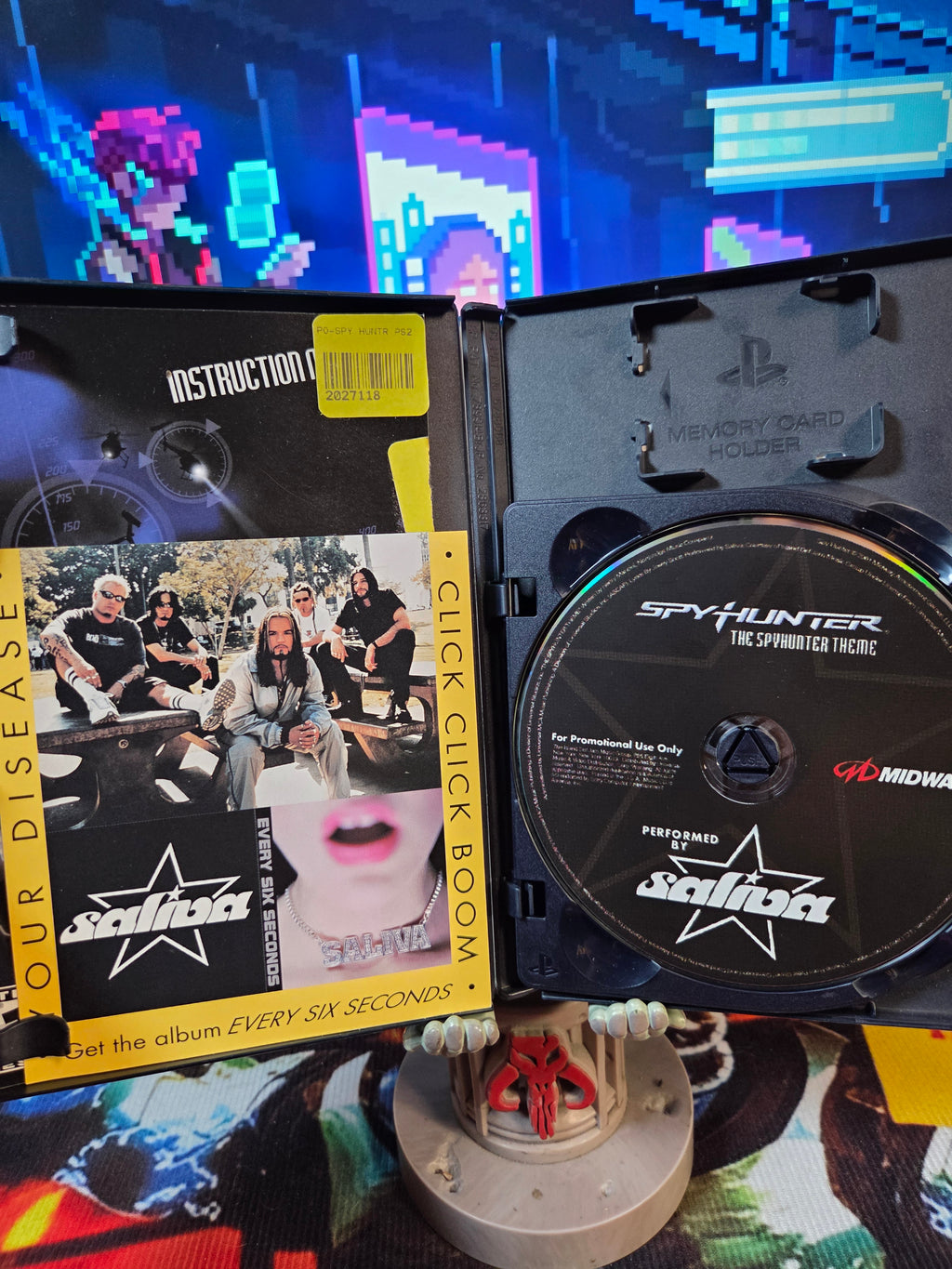 SPY HUNTER LIMITED EDITION WITH SALIVA CD-PS2