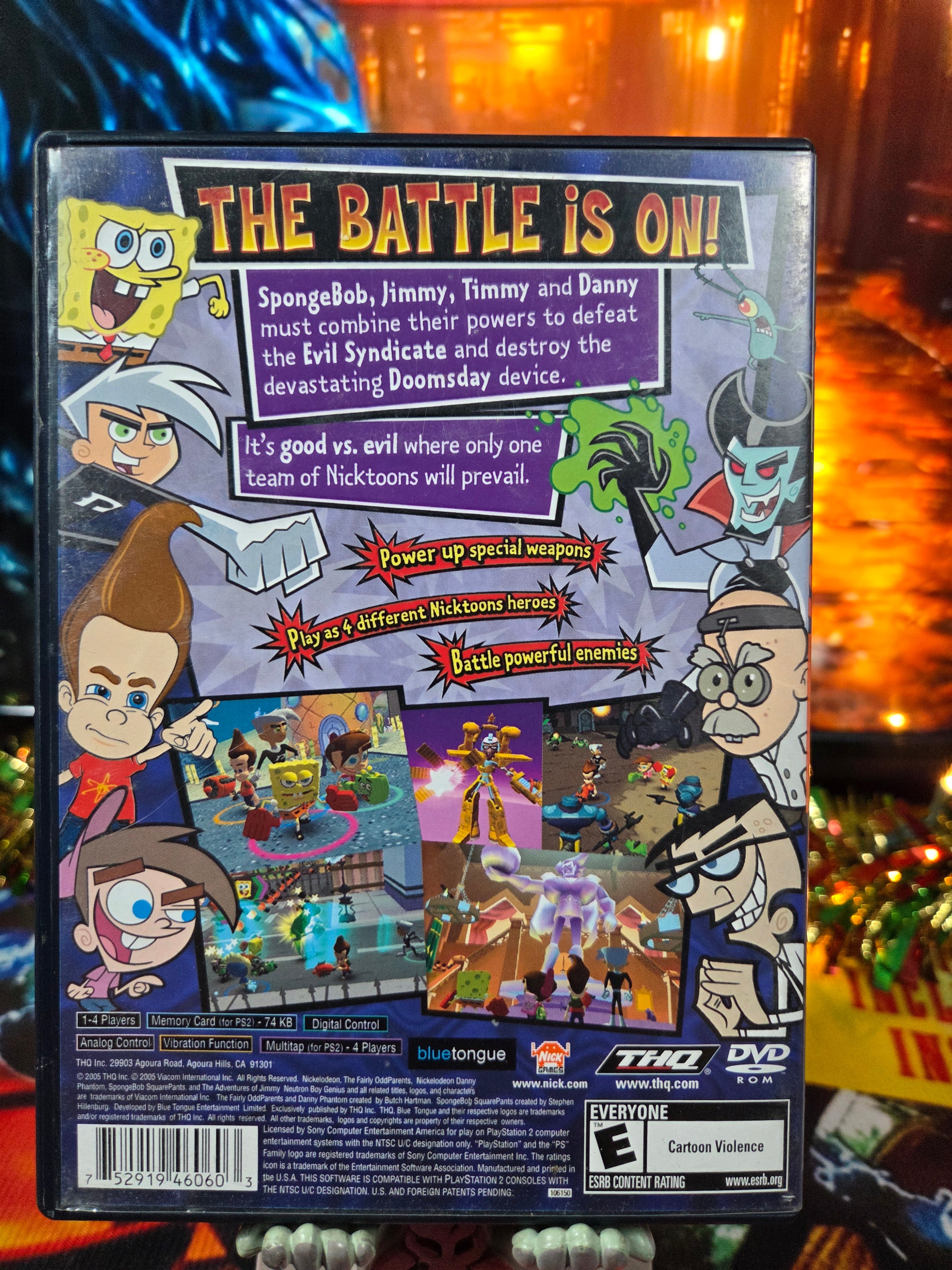 NICKTOONS UNITE!-PS2