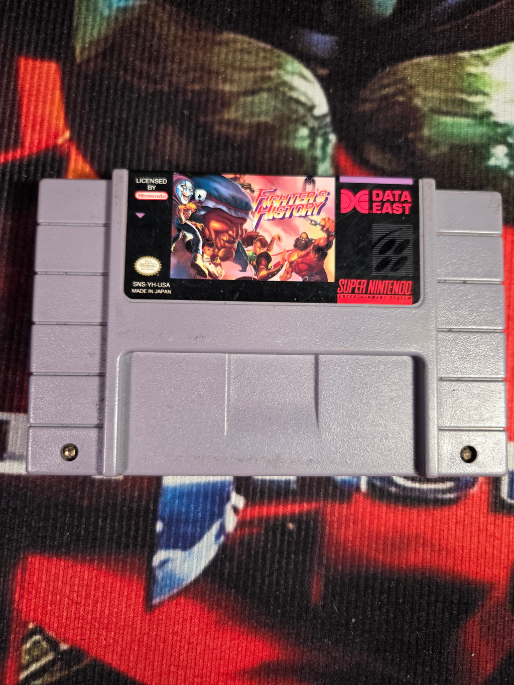 FIGHTERS HISTORY-SNES