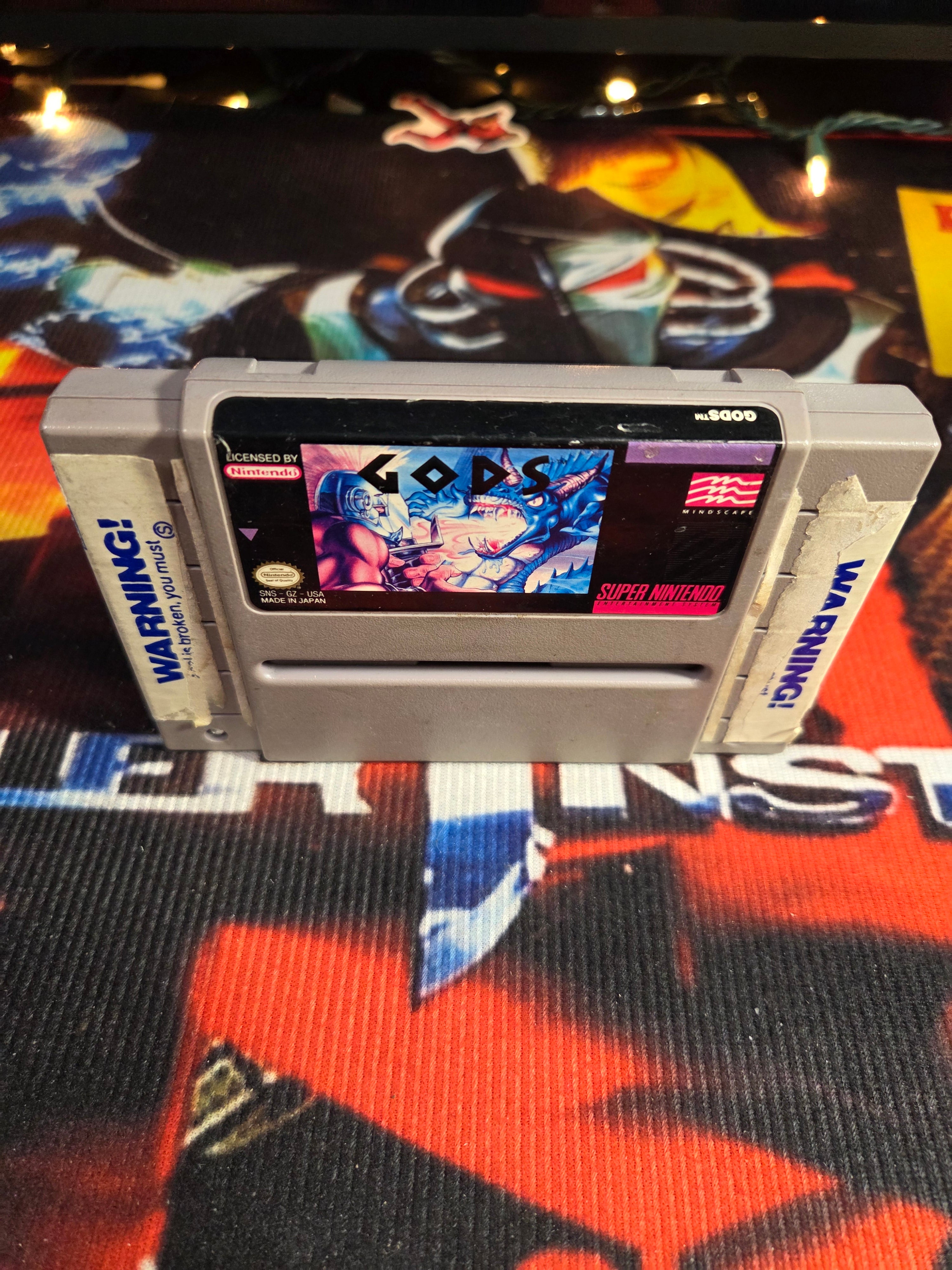 GODS-SNES