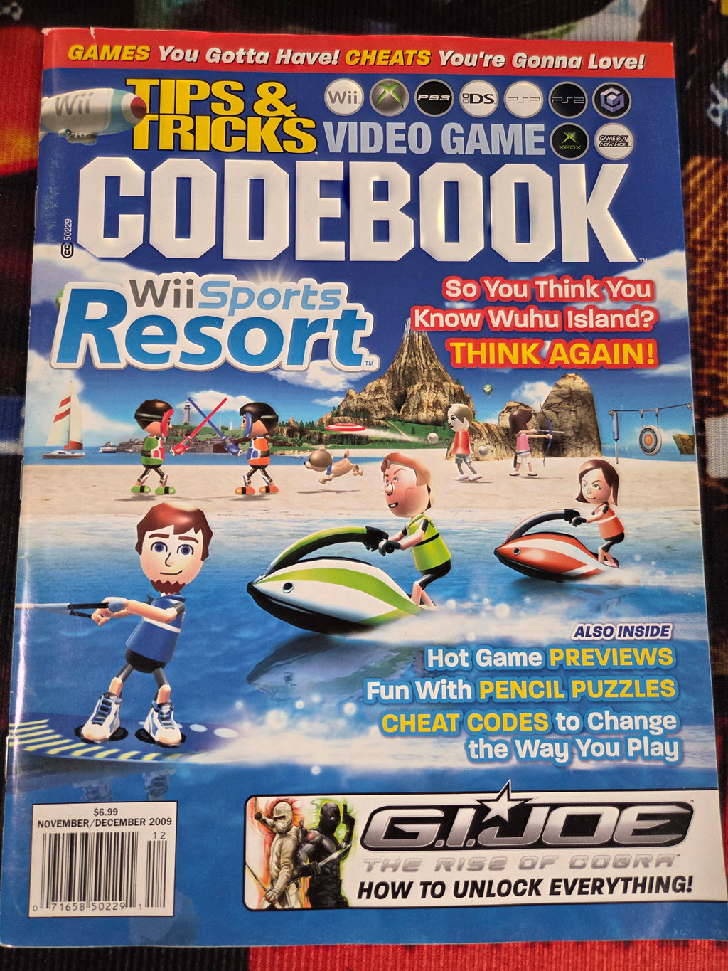 TIPS & TRICKS CODEBOOK Wii SPORT RESORT