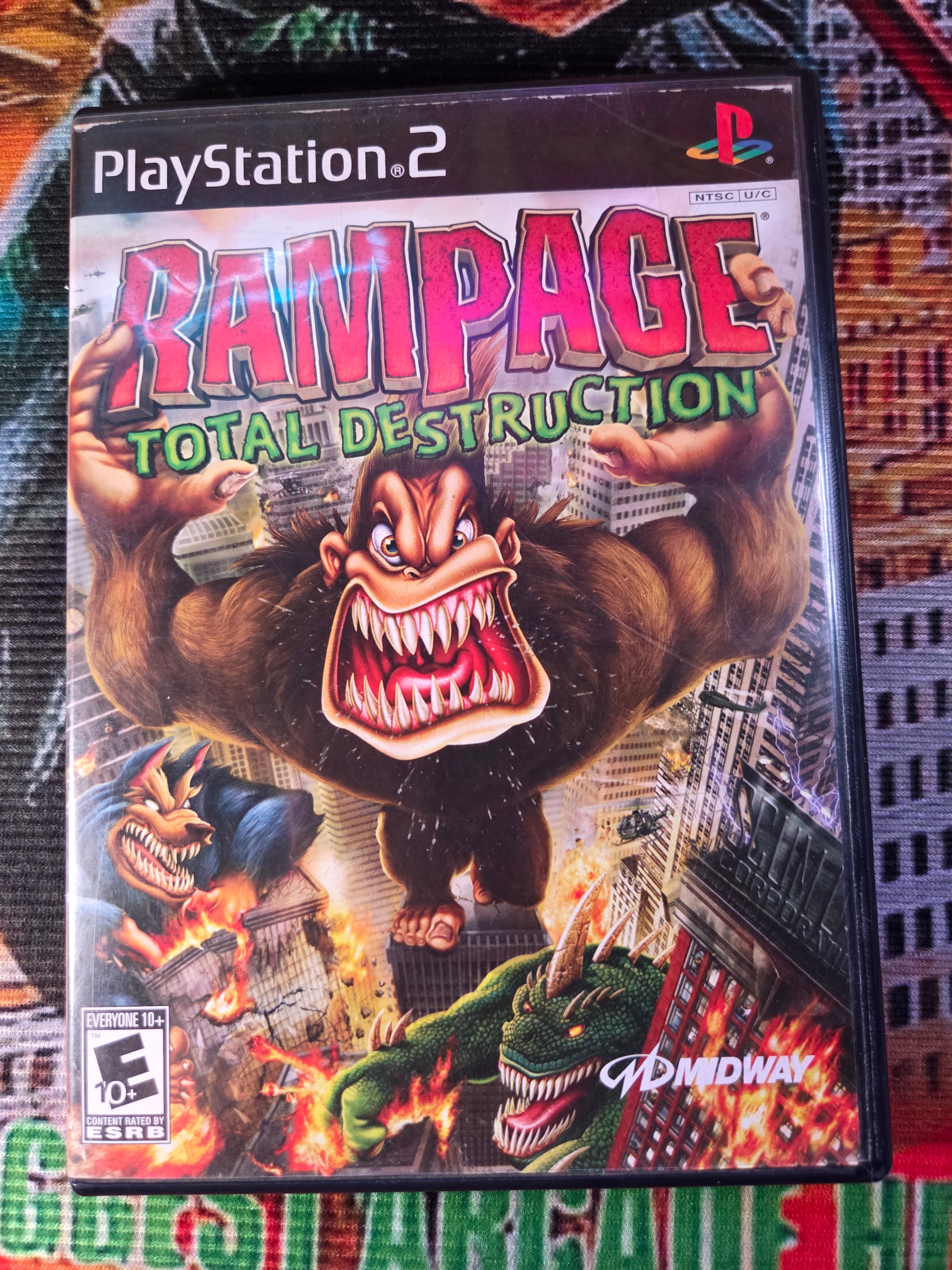 RAMPAGE TOTAL DESTRUCTION-PS2