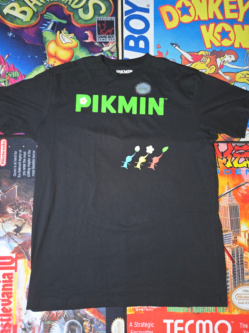LICENSED NINTENDO PIKMIN-TSHIRT [2X]