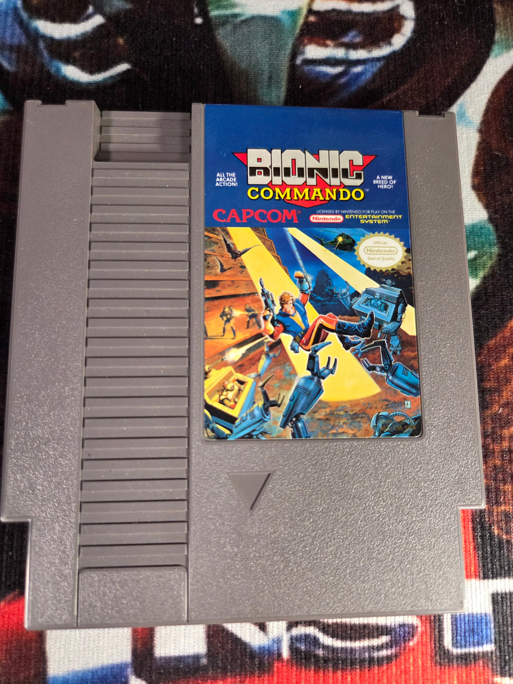 BIONIC COMMANDO-NES