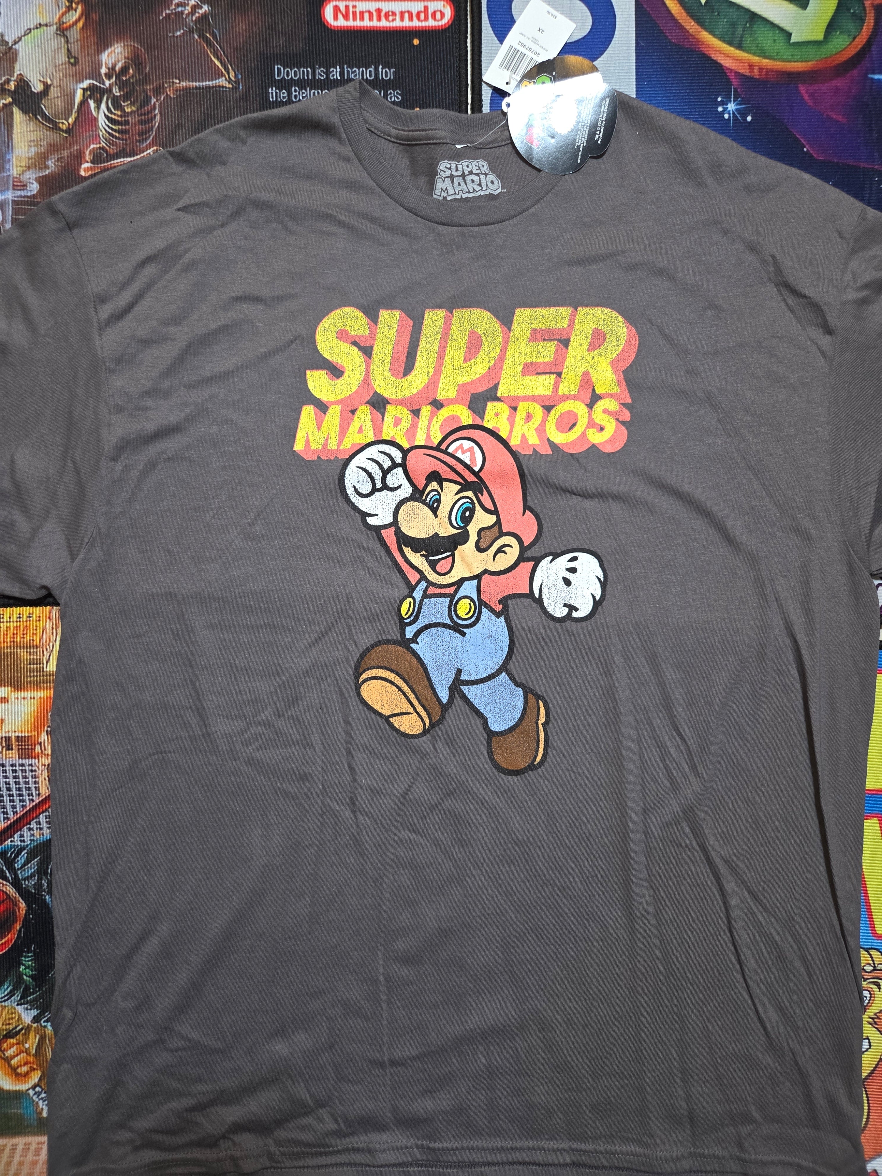 2XL SUPER MARIO BROS-T SHIRT