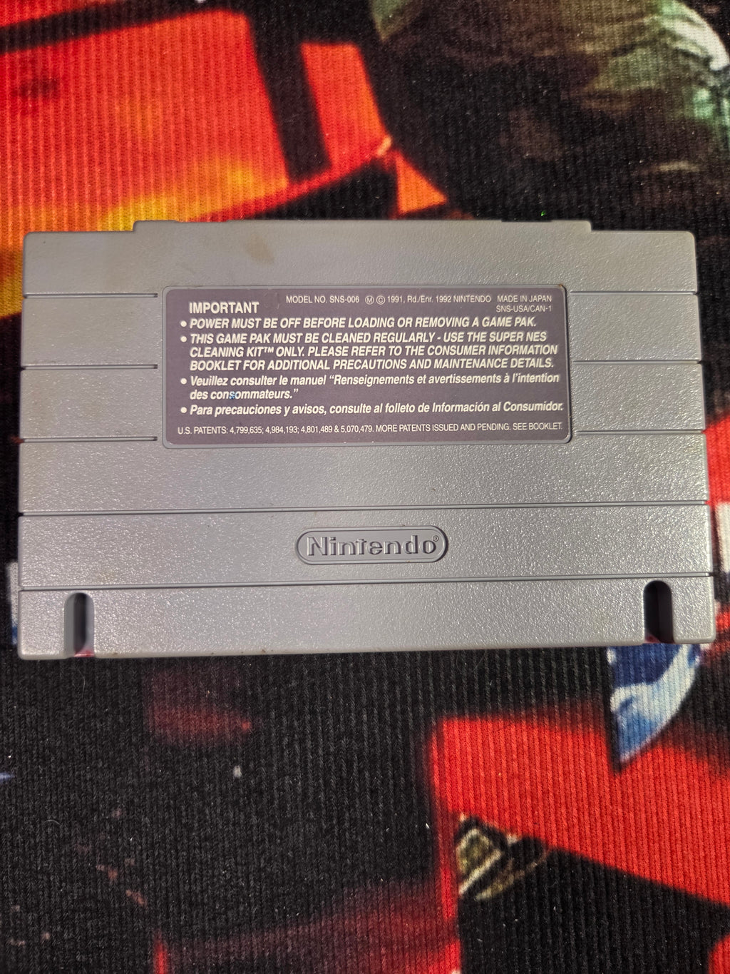 THE FLINTSTONES-SNES