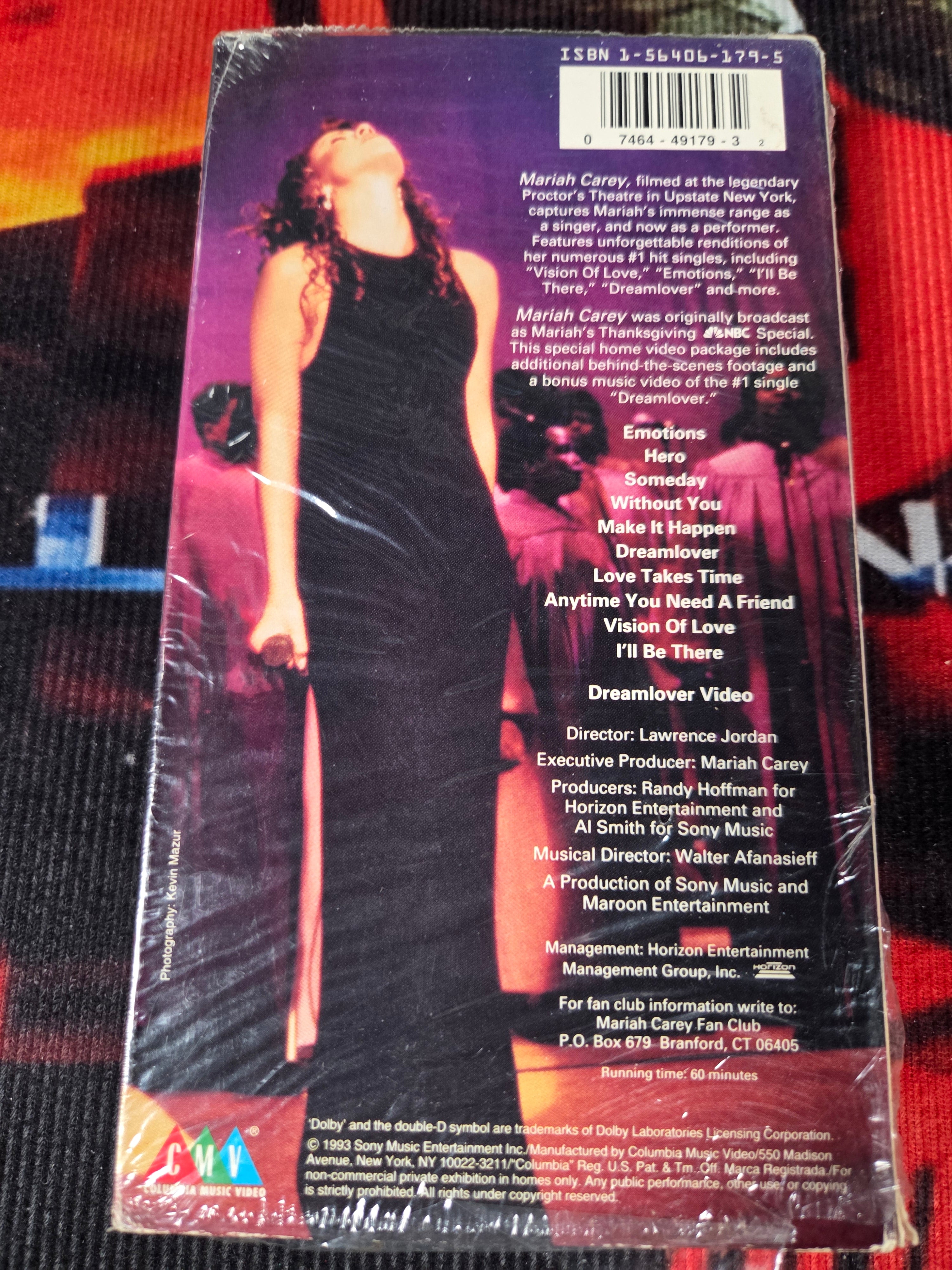 MARIAH CAREY 1993 NBC THANKSGIVING SPECIAL-VHS