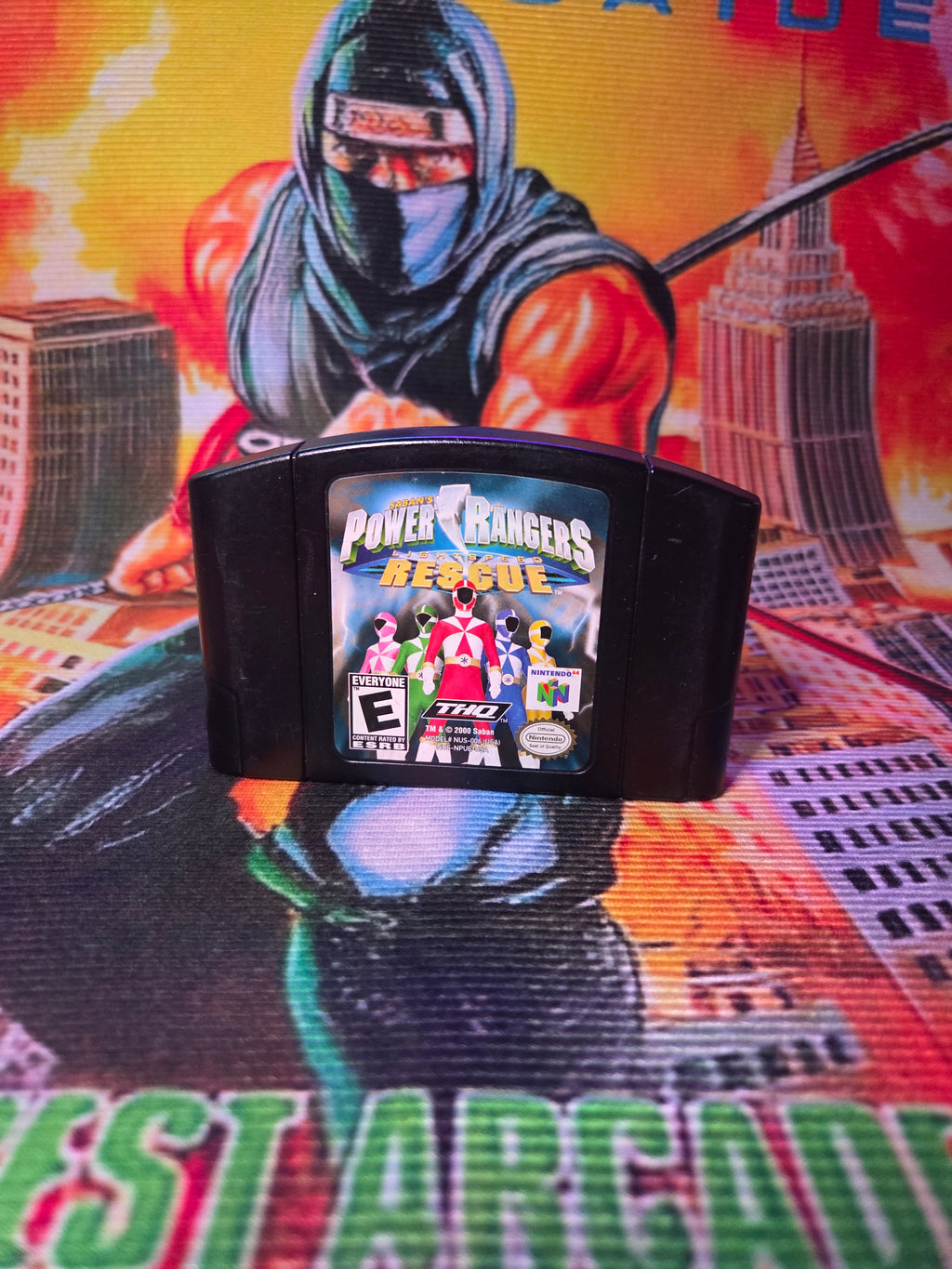 POWER RANGERS RESCUE-N64