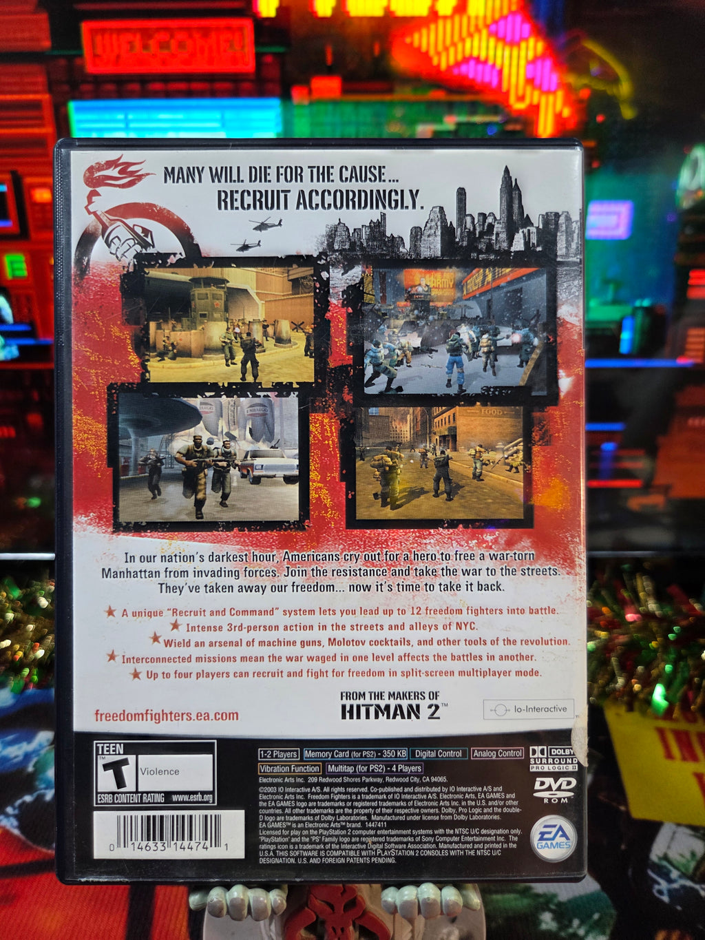 FREEDOM FIGHTERS-PS2