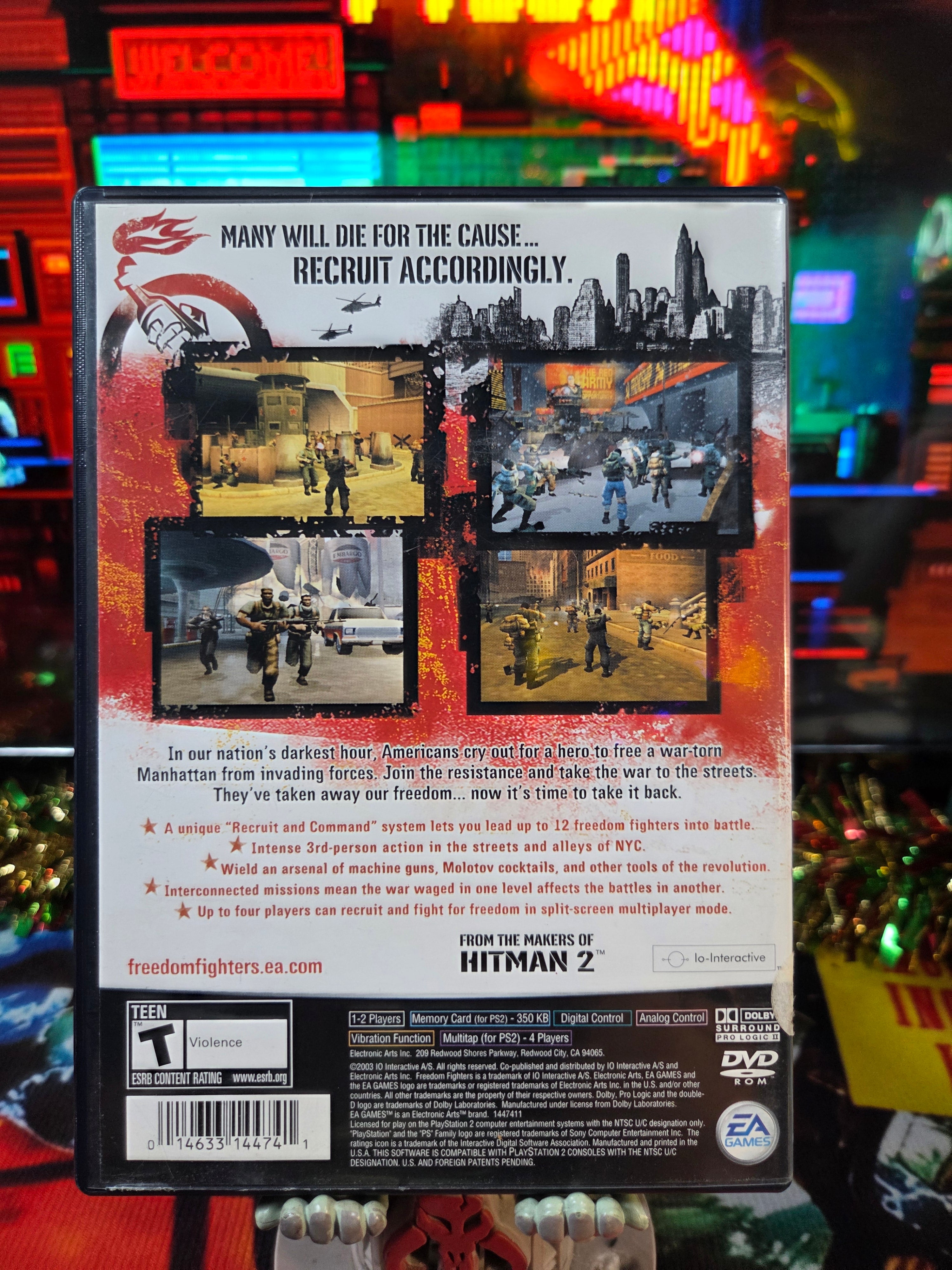 FREEDOM FIGHTERS-PS2