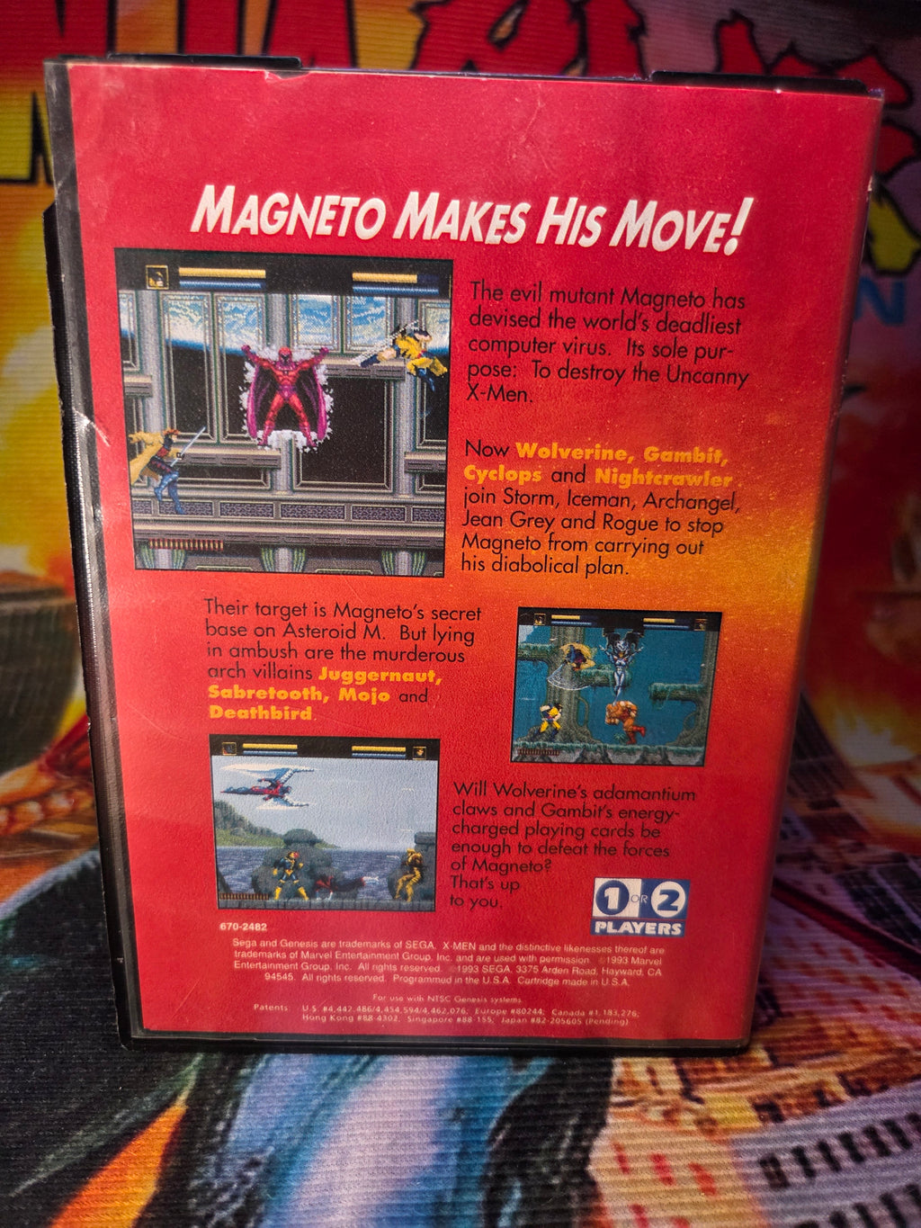 X-MEN-SEGA GENESIS