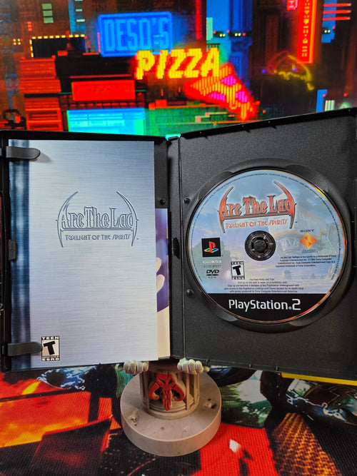ARC THE LAD TWILIGHT OF THE SPIRITS-PS2