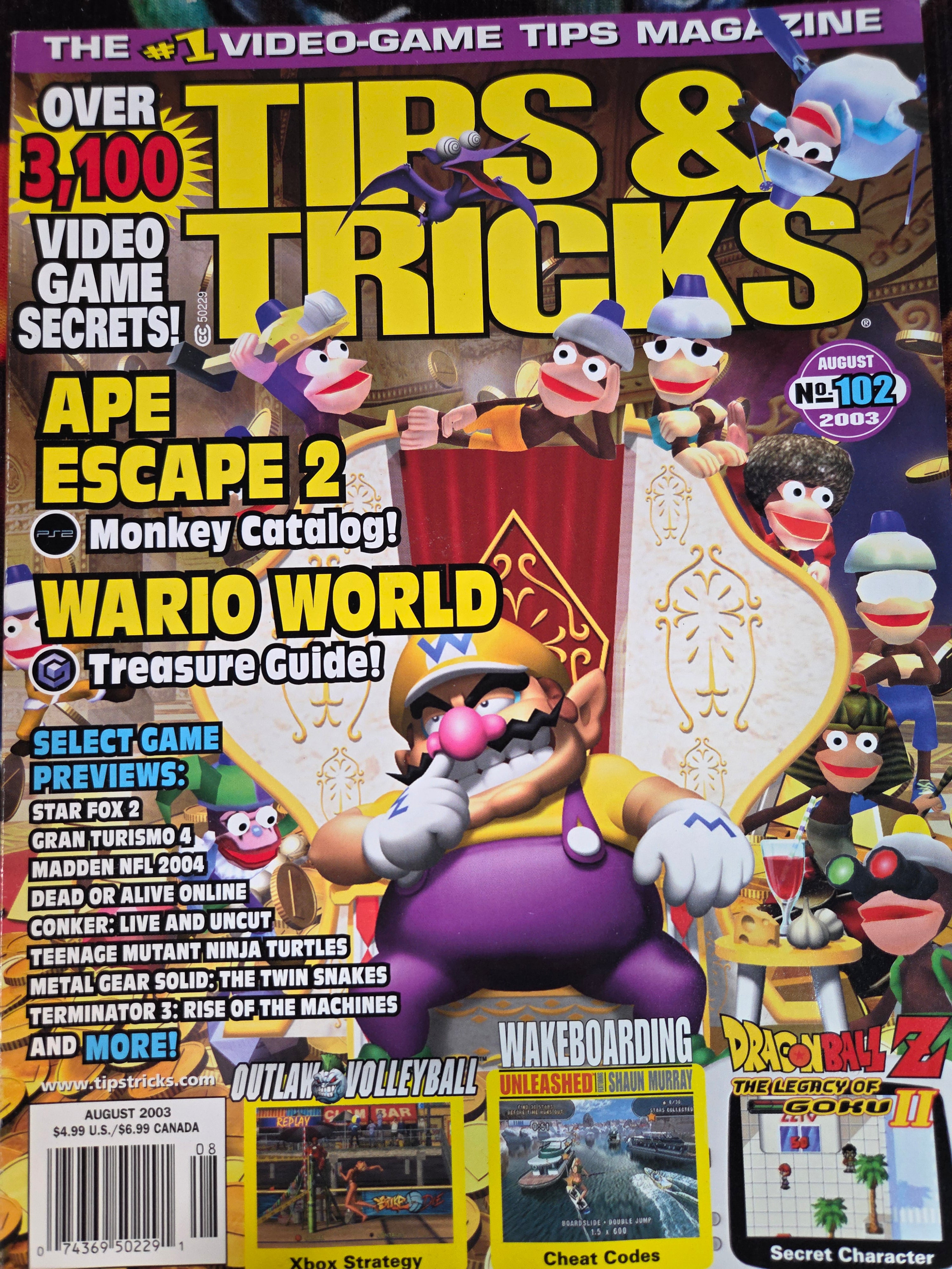 TIPS & TRICKS #102 APE ESCAPE/WARIO WORLD