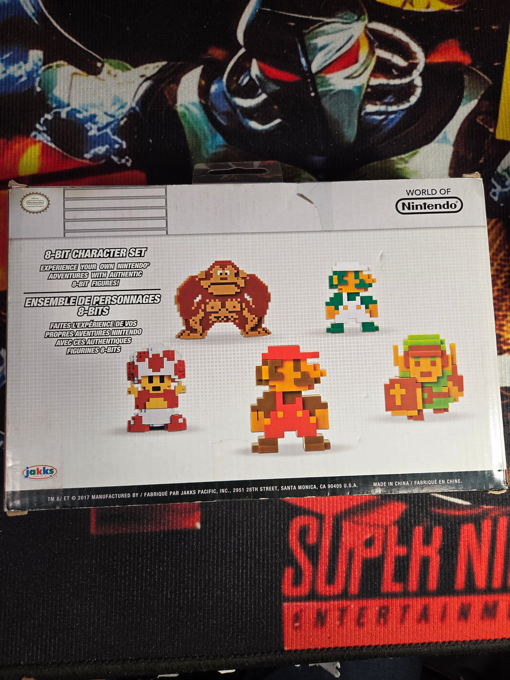 WORLD OF NINTENDO 8 BIT CHARACTER SET