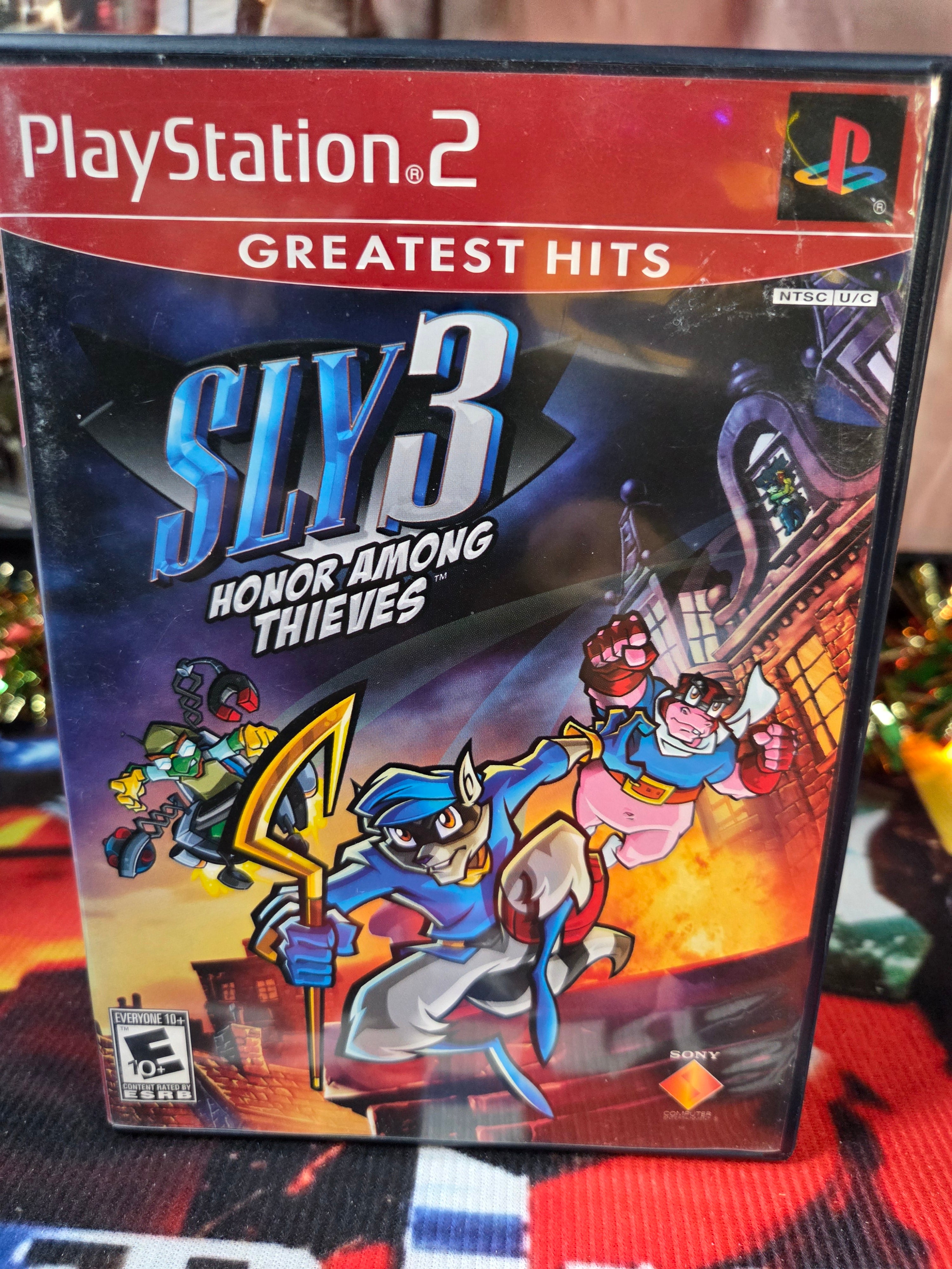SLY 3 HONOR AMONG THIEVES-PS2
