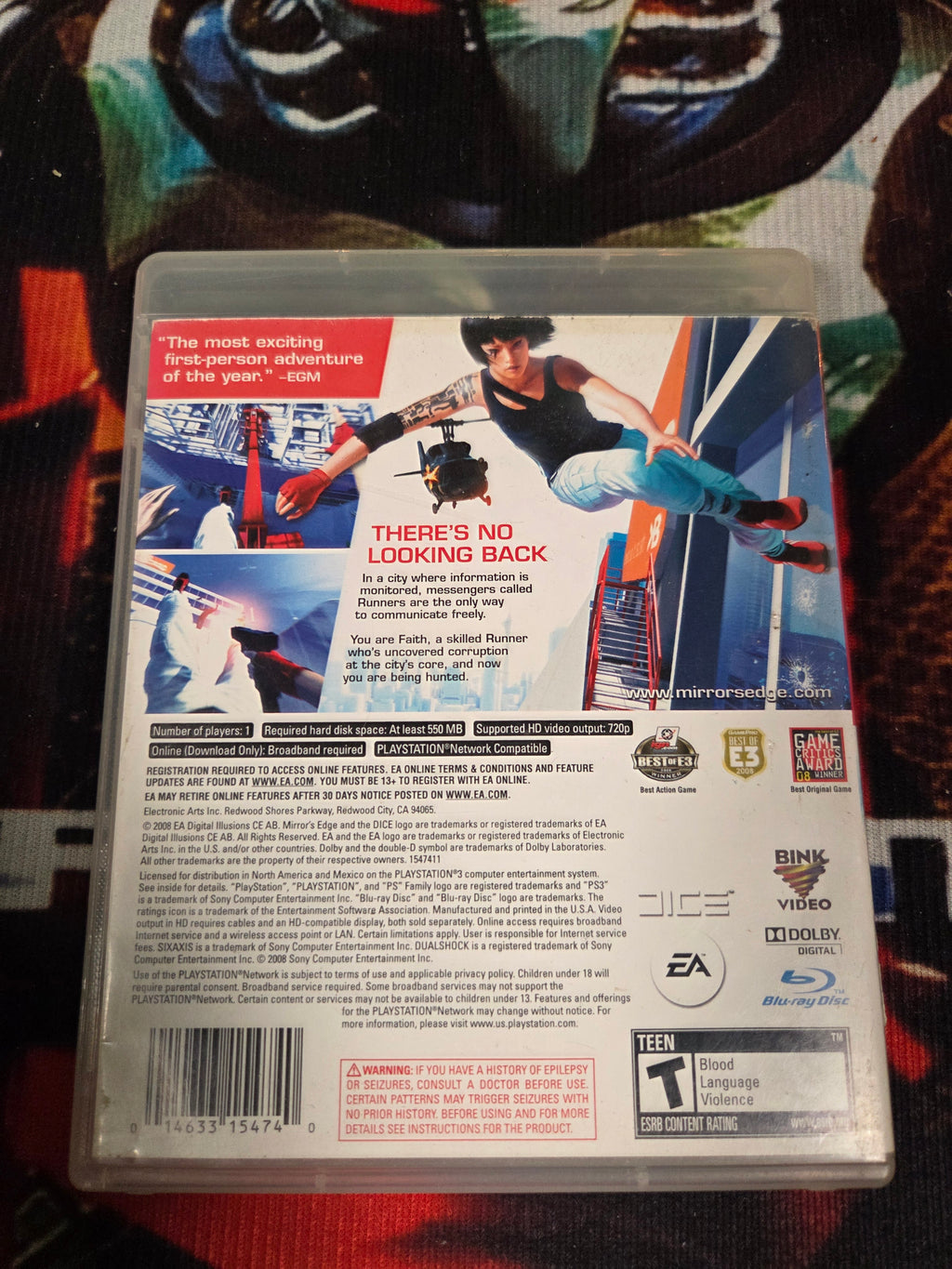 MIRRORS EDGE-PS3
