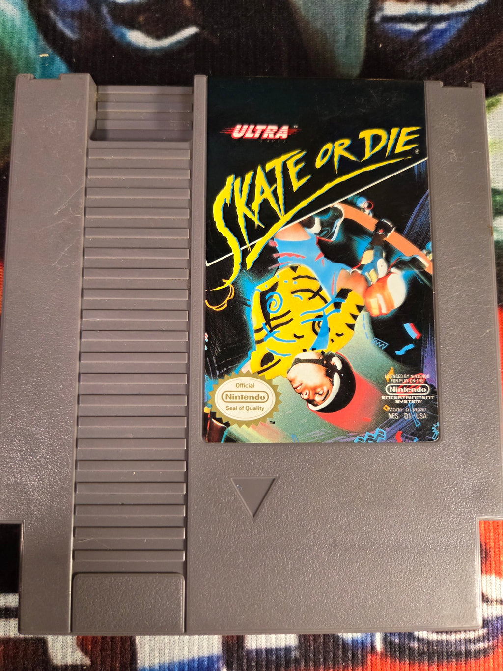 SKATE OR DIE-NES