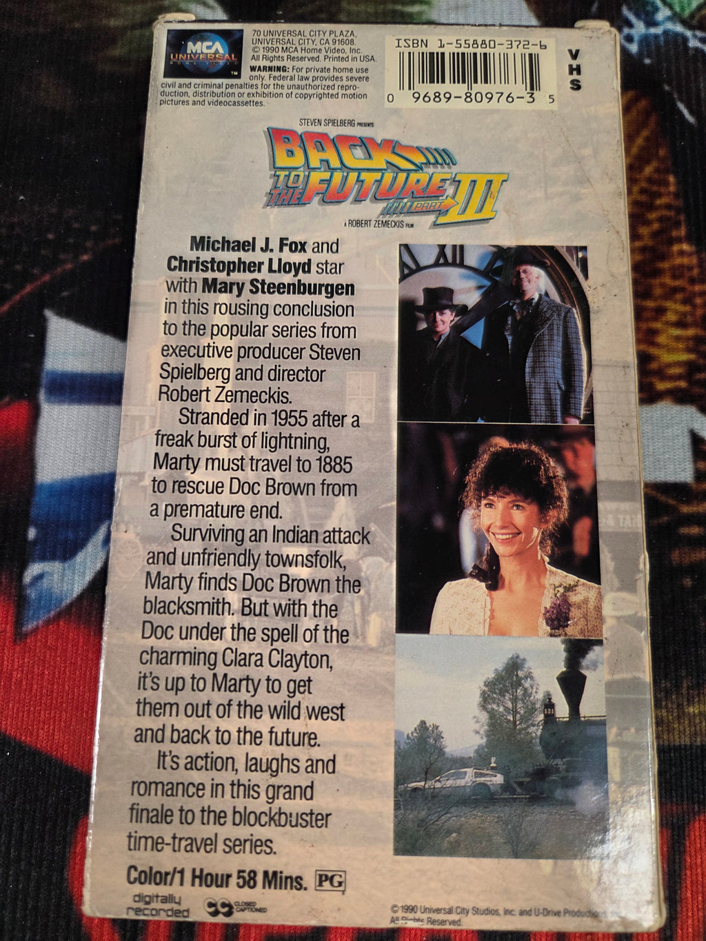 BACK TO THE FUTURE III-VHS