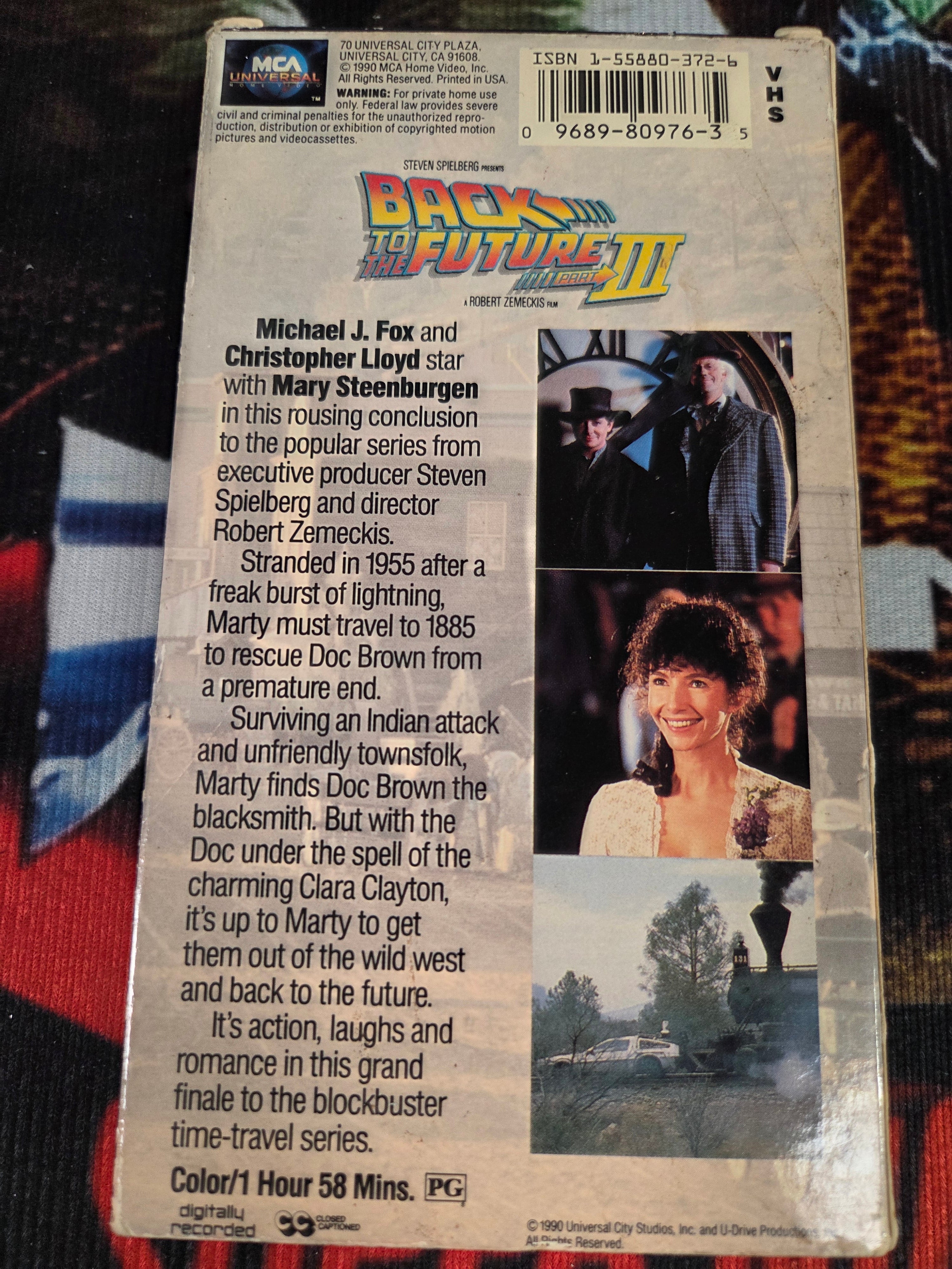 BACK TO THE FUTURE III-VHS