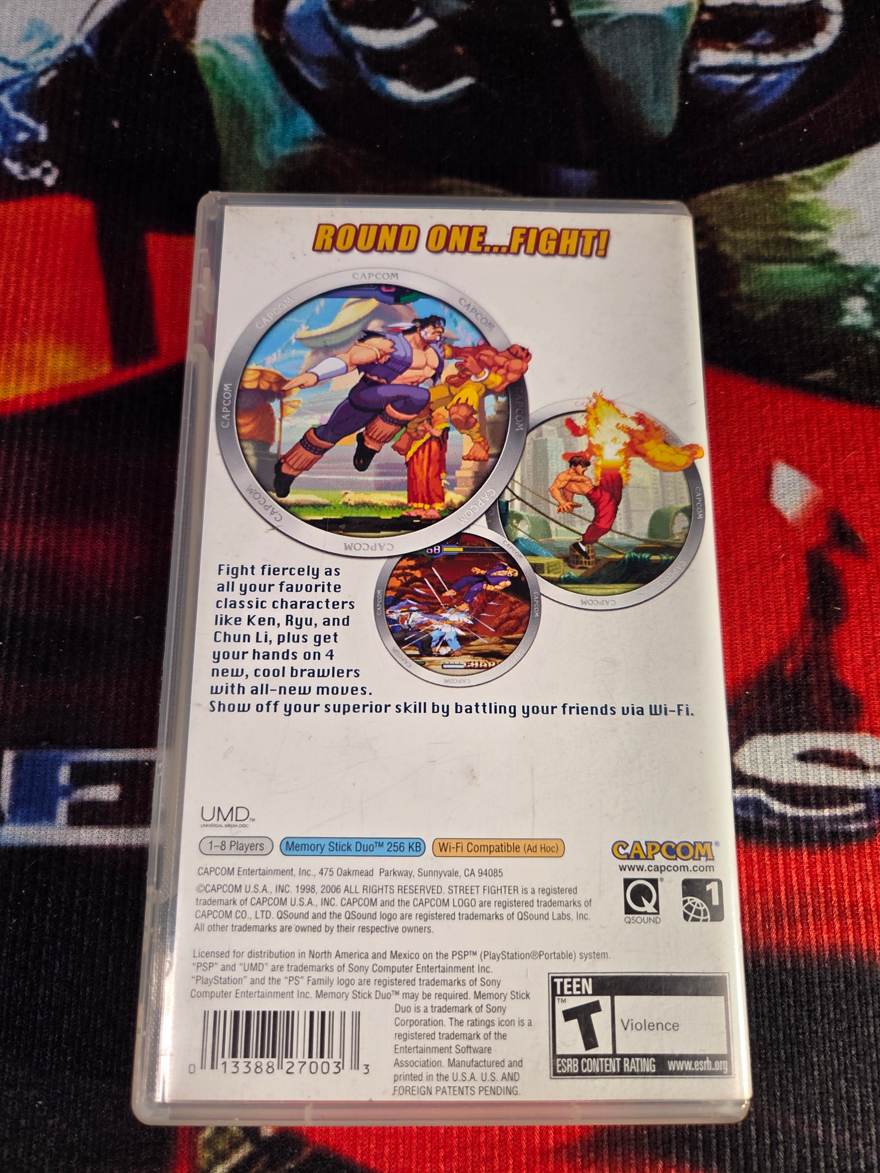 STREET FIGHTER ALPHA 3 MAX-PSP