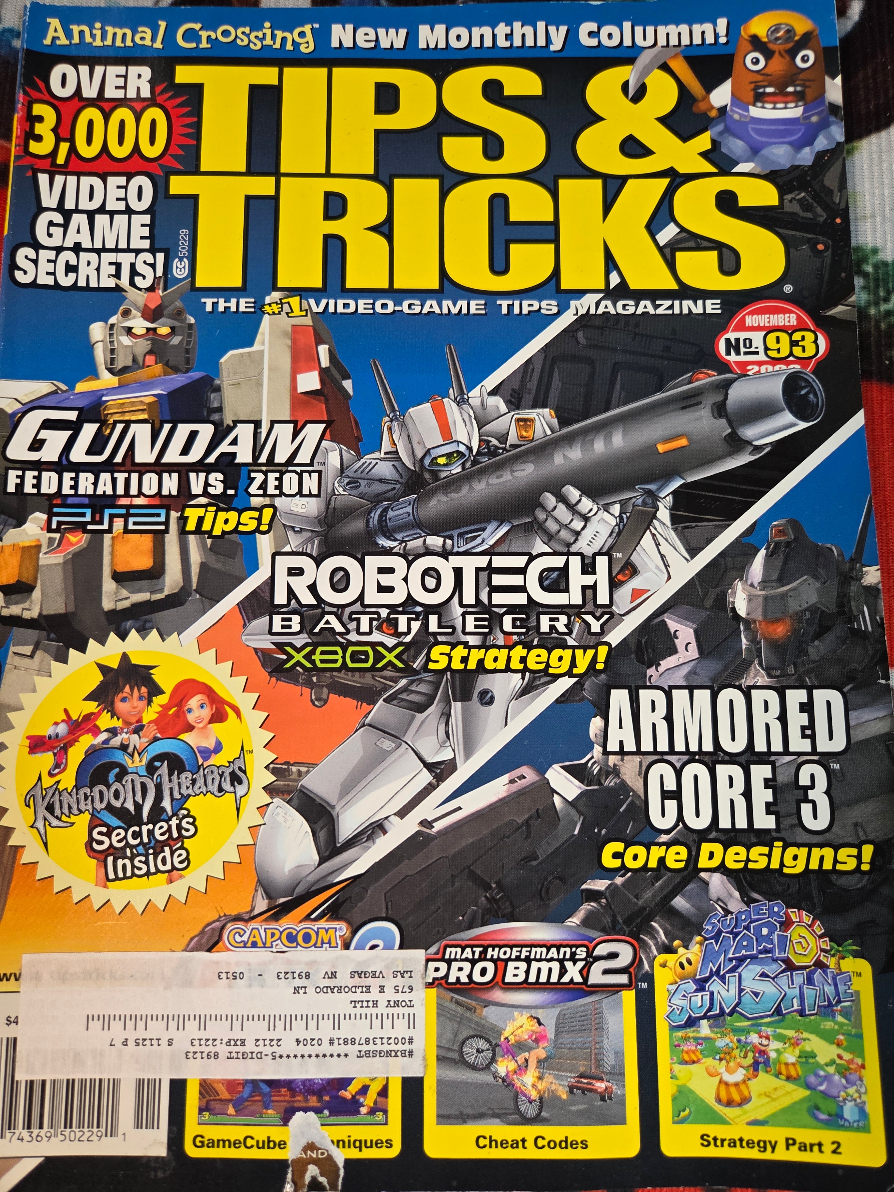 TIPS & TRICKS #93 GUNDAM/ROBOTECH/ARMORED CORE
