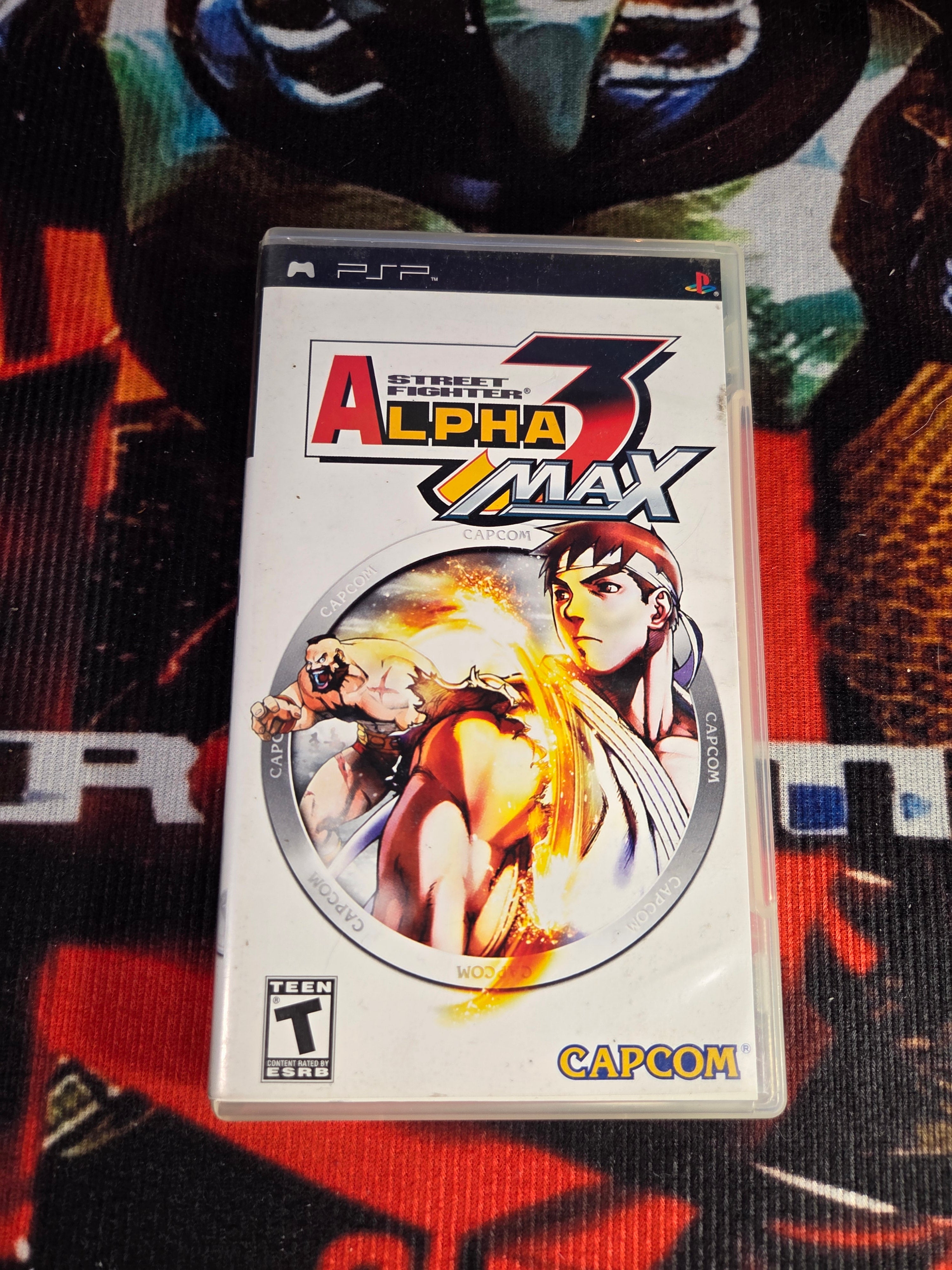 STREET FIGHTER ALPHA 3 MAX-PSP
