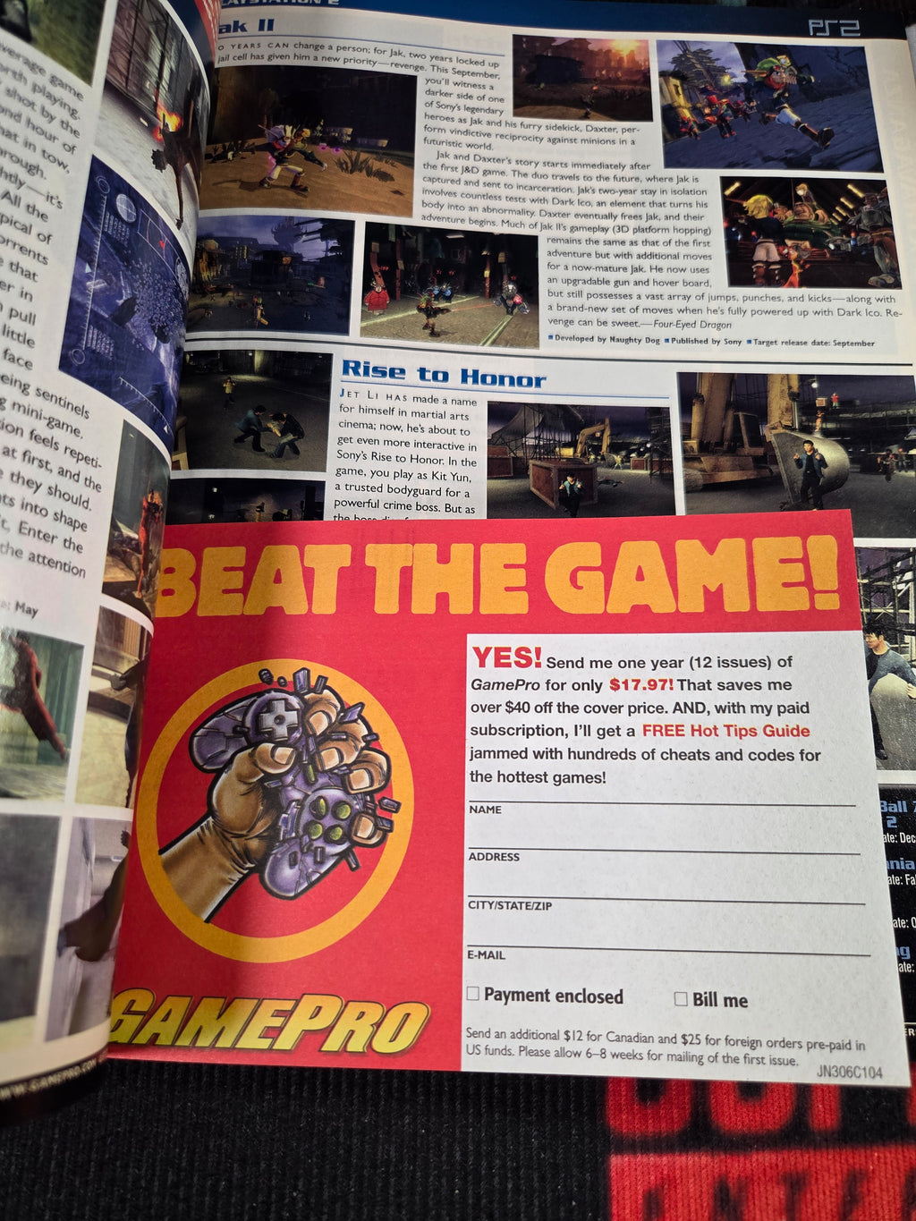 GAMEPRO MAGAZINE ISSUE 177 TOMB RAIDER