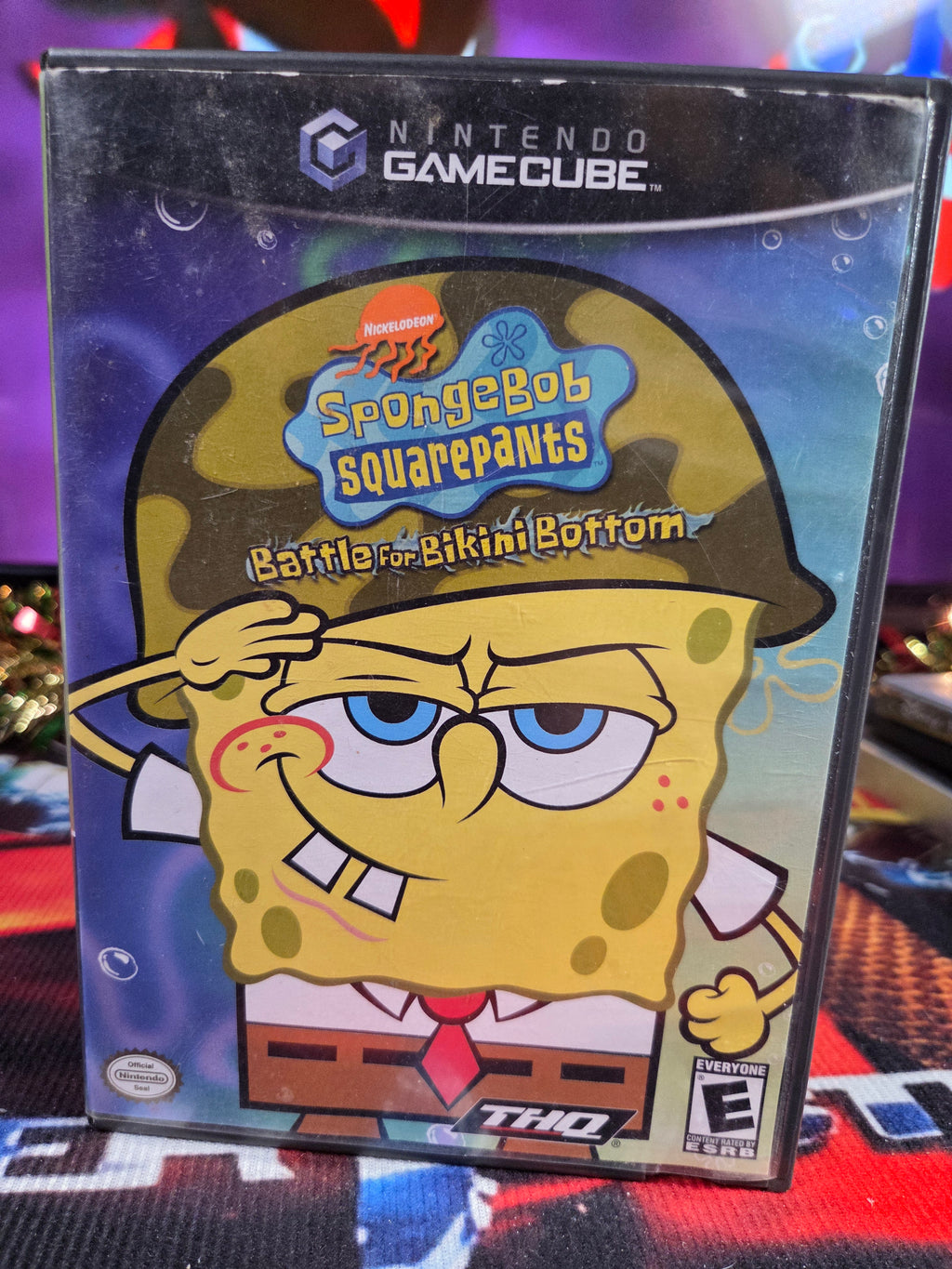 SPONGEBOB SQUAREPANTS BATTLE FOR BIKINI BOTTOM-GAMECUBE