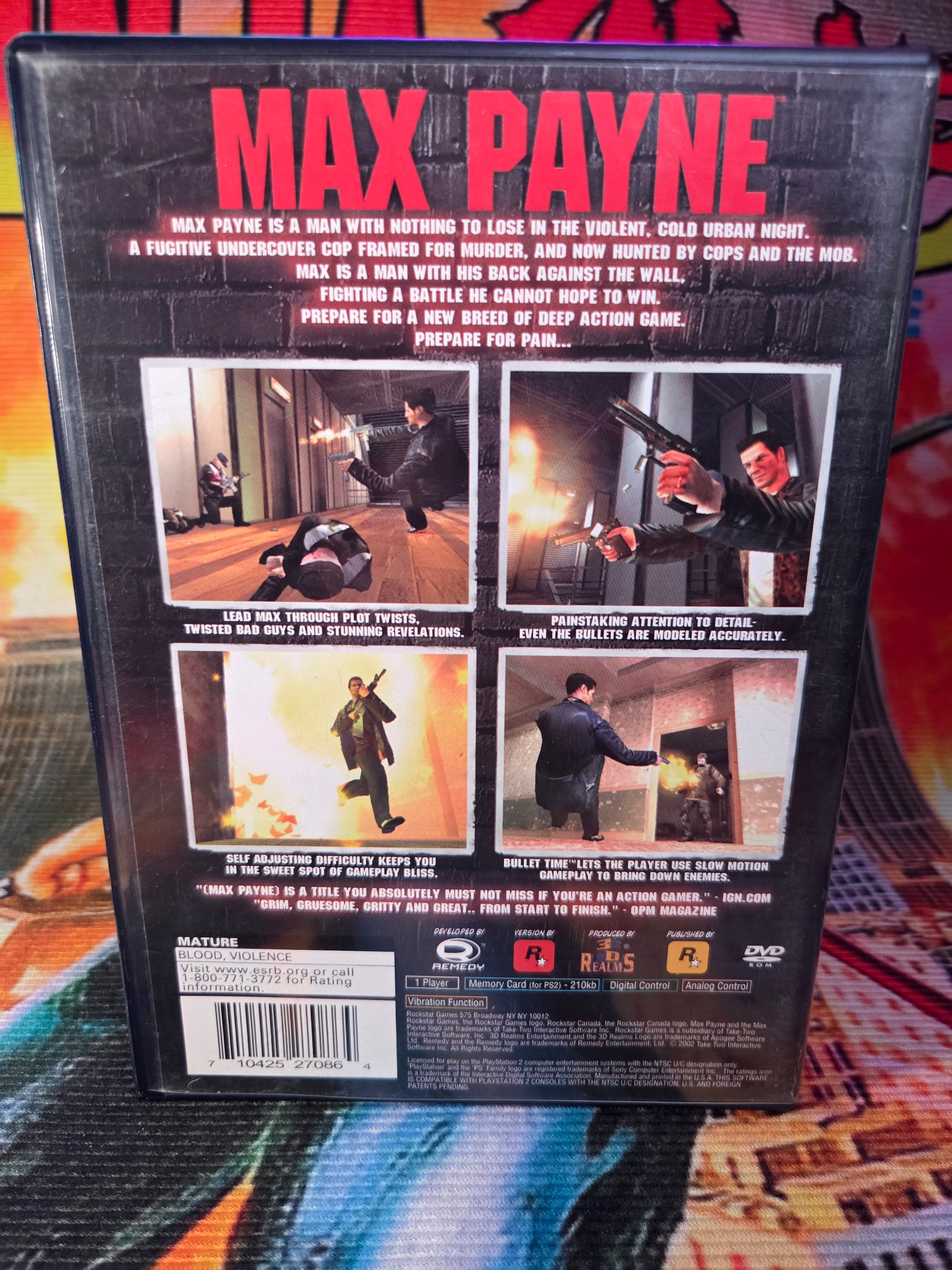 MAX PAYNE-PS2