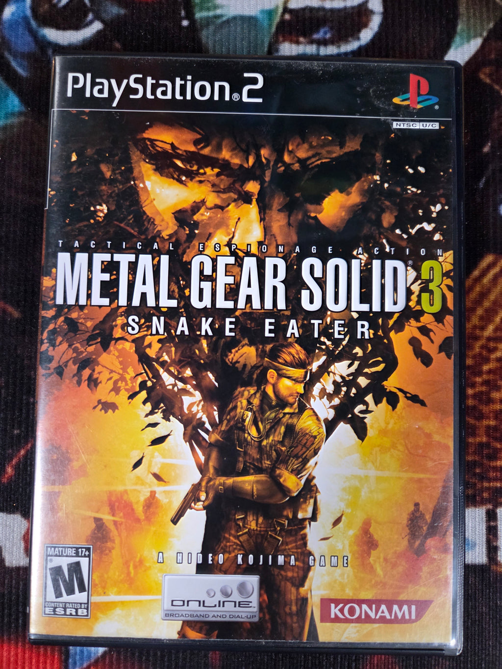 METAL GEAR SOLID 3 SNAKE EATER- PS2