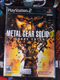 METAL GEAR SOLID 3 SNAKE EATER- PS2