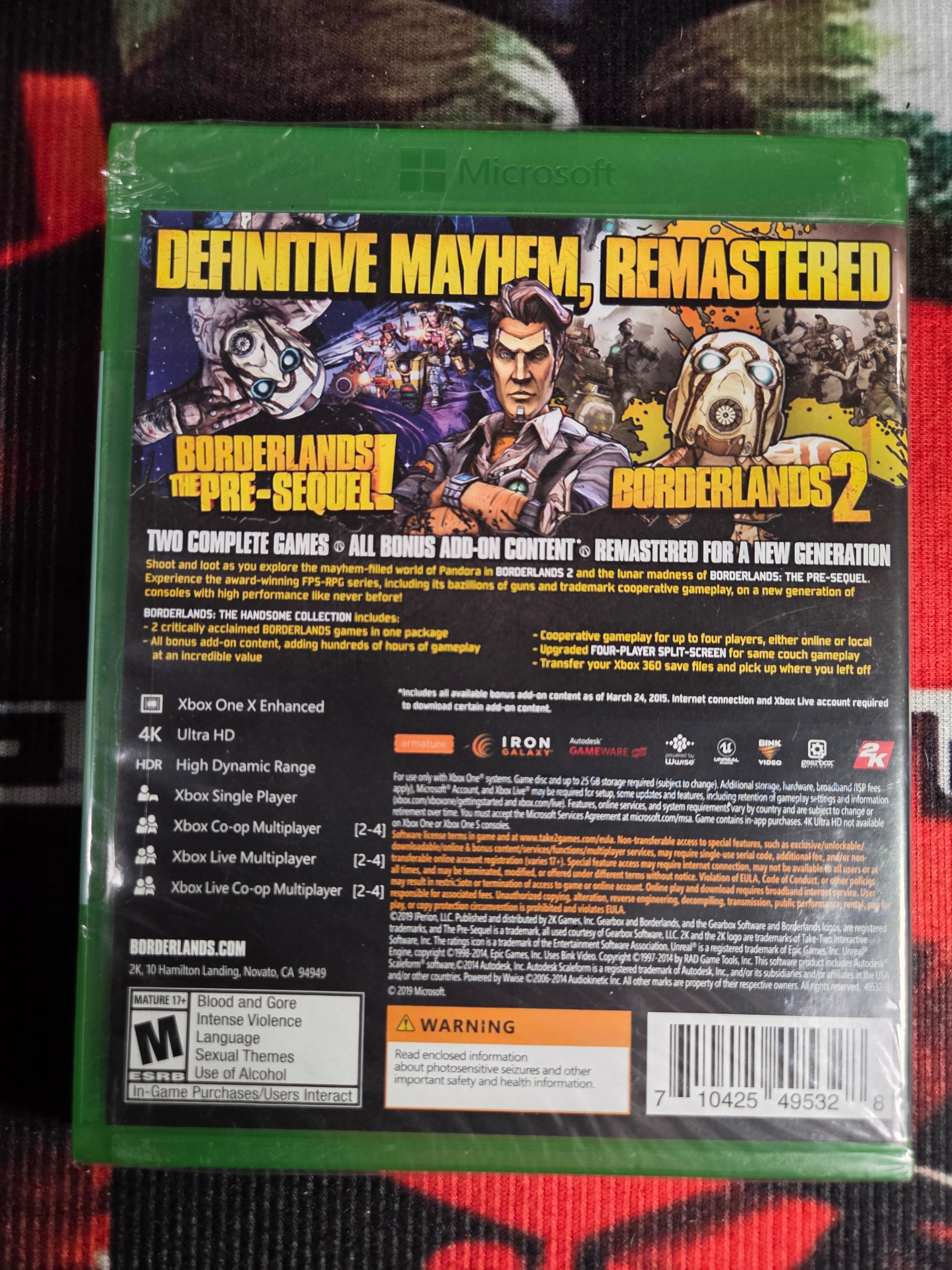 BORDERLANDS THE HANDSOME COLLECTION-XBOX ONE