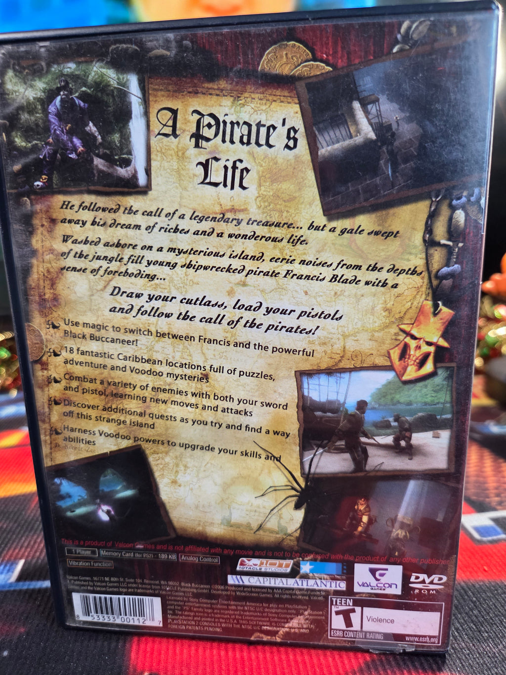 PIRATES LEGEND OF THE BLACK BUCCANEER-PS2